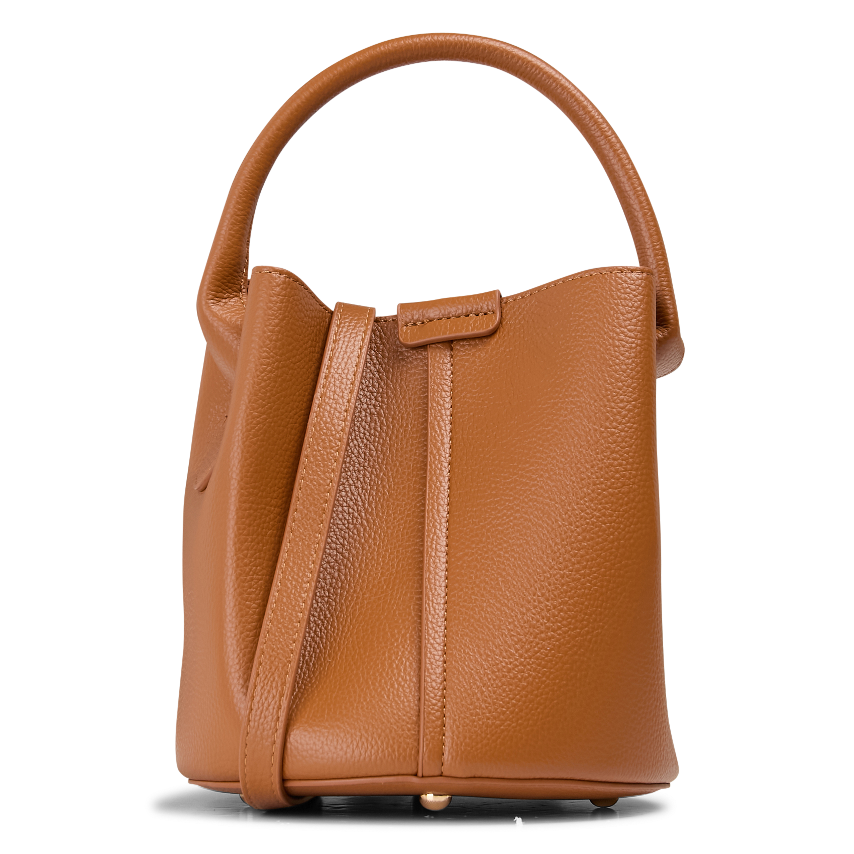 Faux leather bucket bag AU PRINTEMPS PARIS Brown