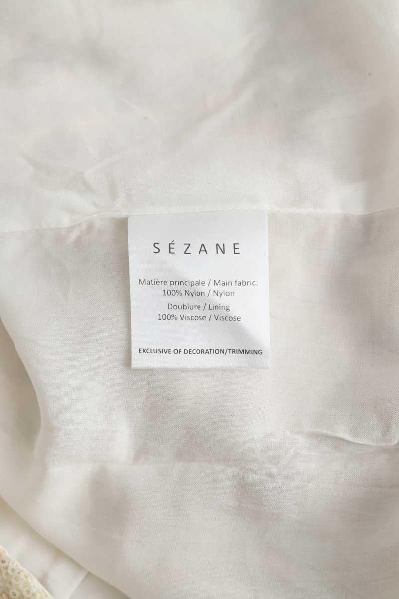 Mini skirt SEZANE - Seconde main Beige