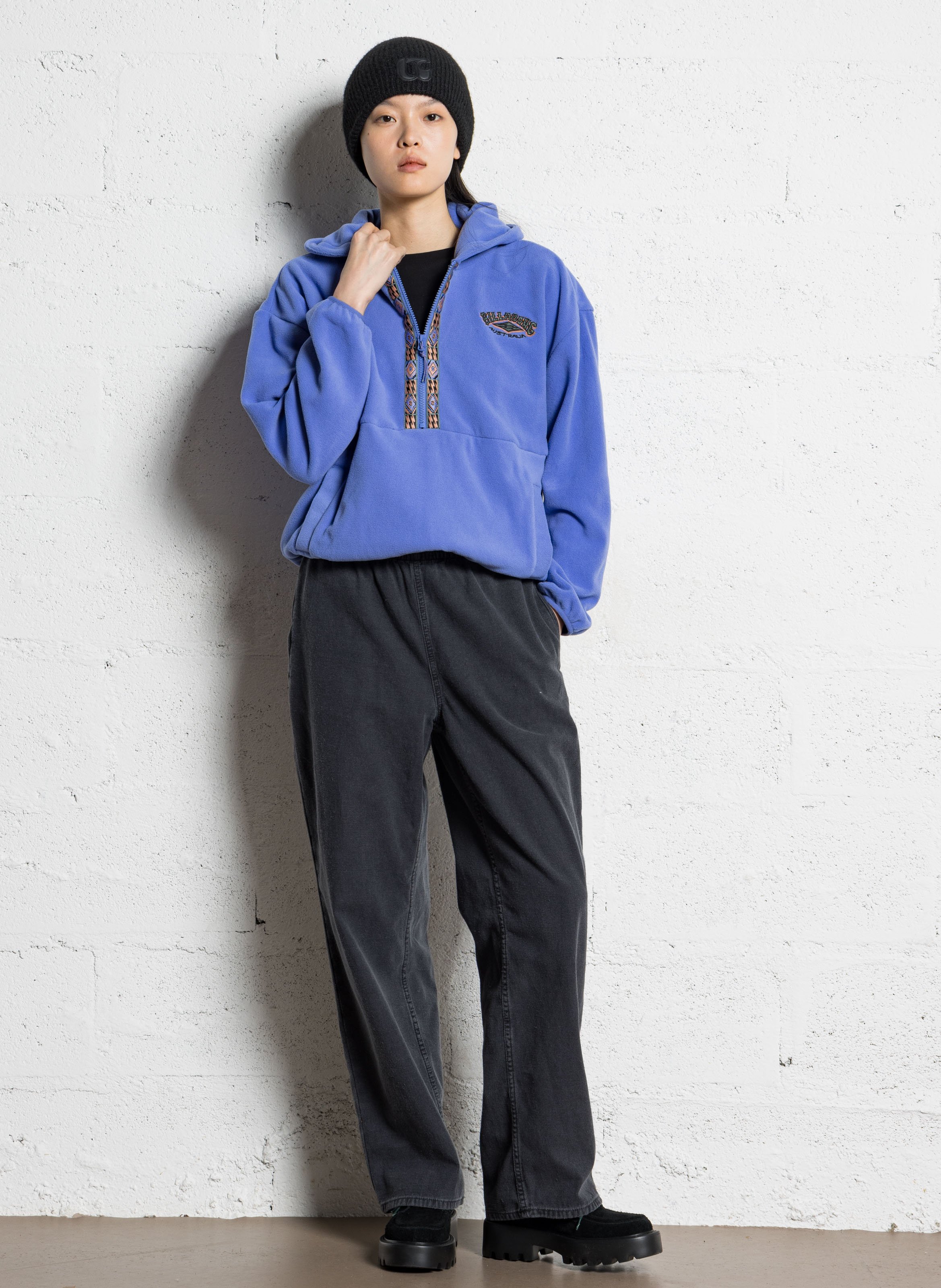 Polaire à capuche BILLABONG Bleu