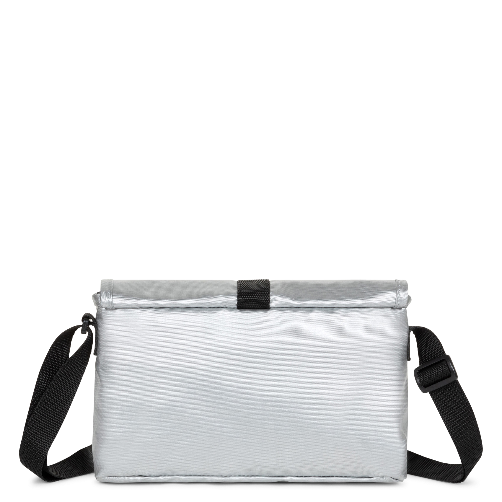Flap shoulder bag with buckle EASTPAK Silver