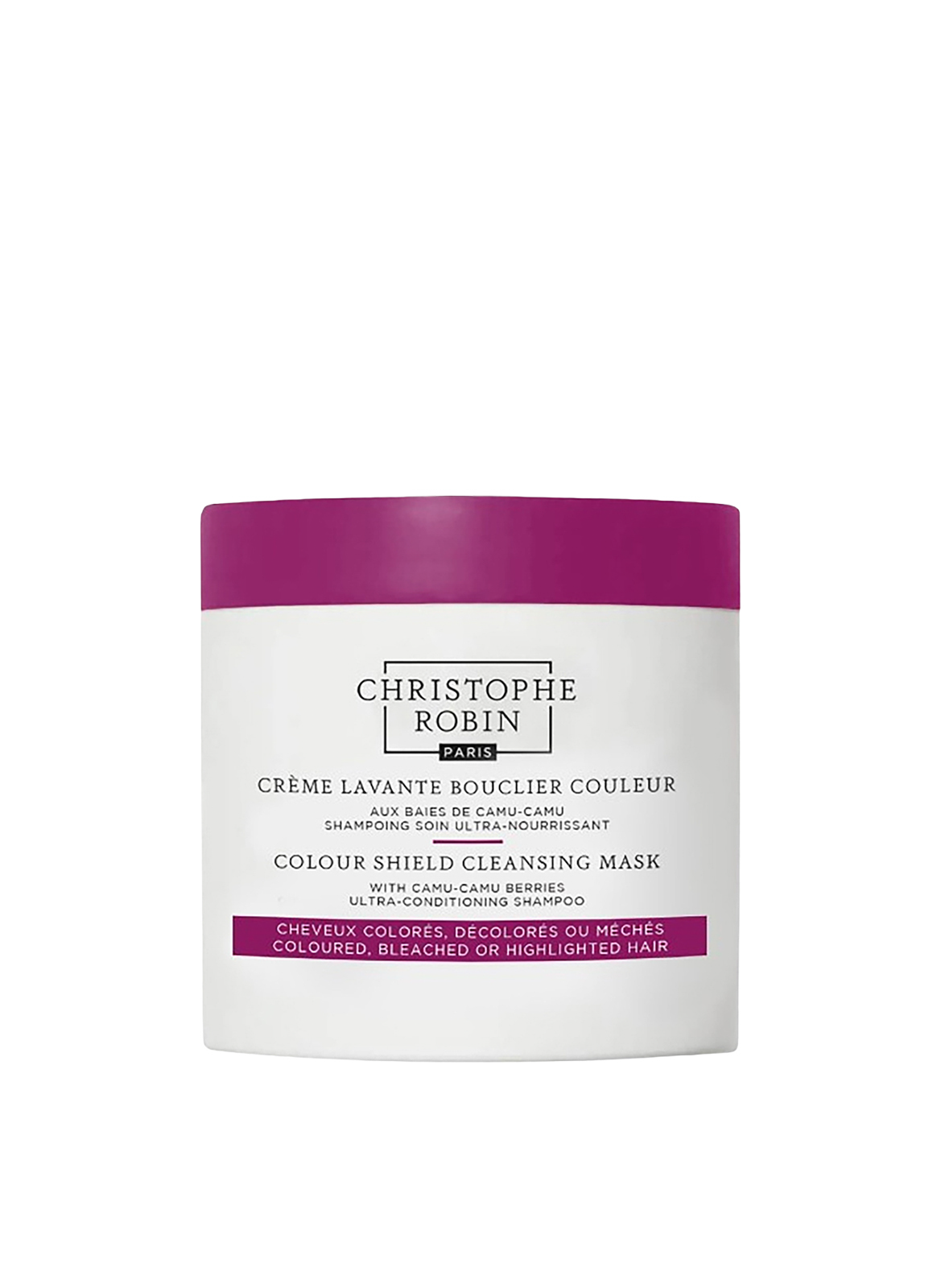 Farbpflege-Haarwaschcreme mit Camu-Camu-Beeren CHRISTOPHE ROBIN No color