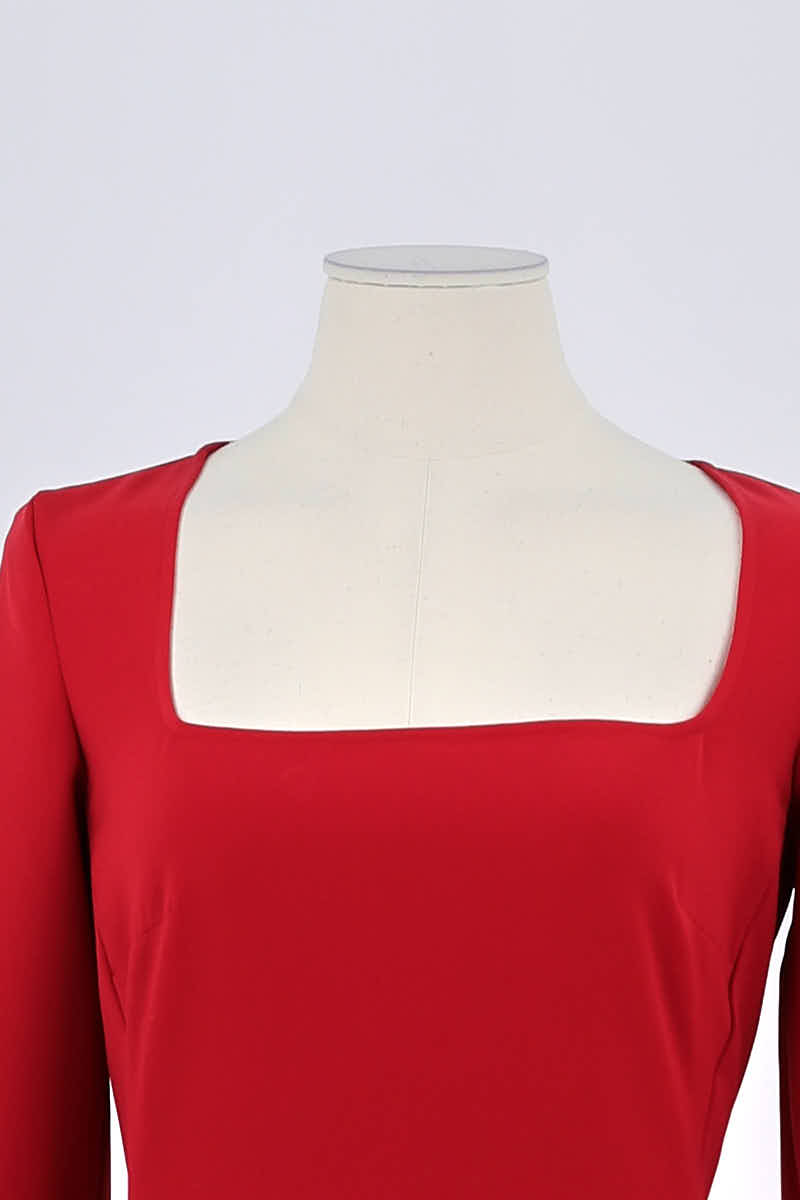 Robe TARA JARMON - Seconde Main Rouge