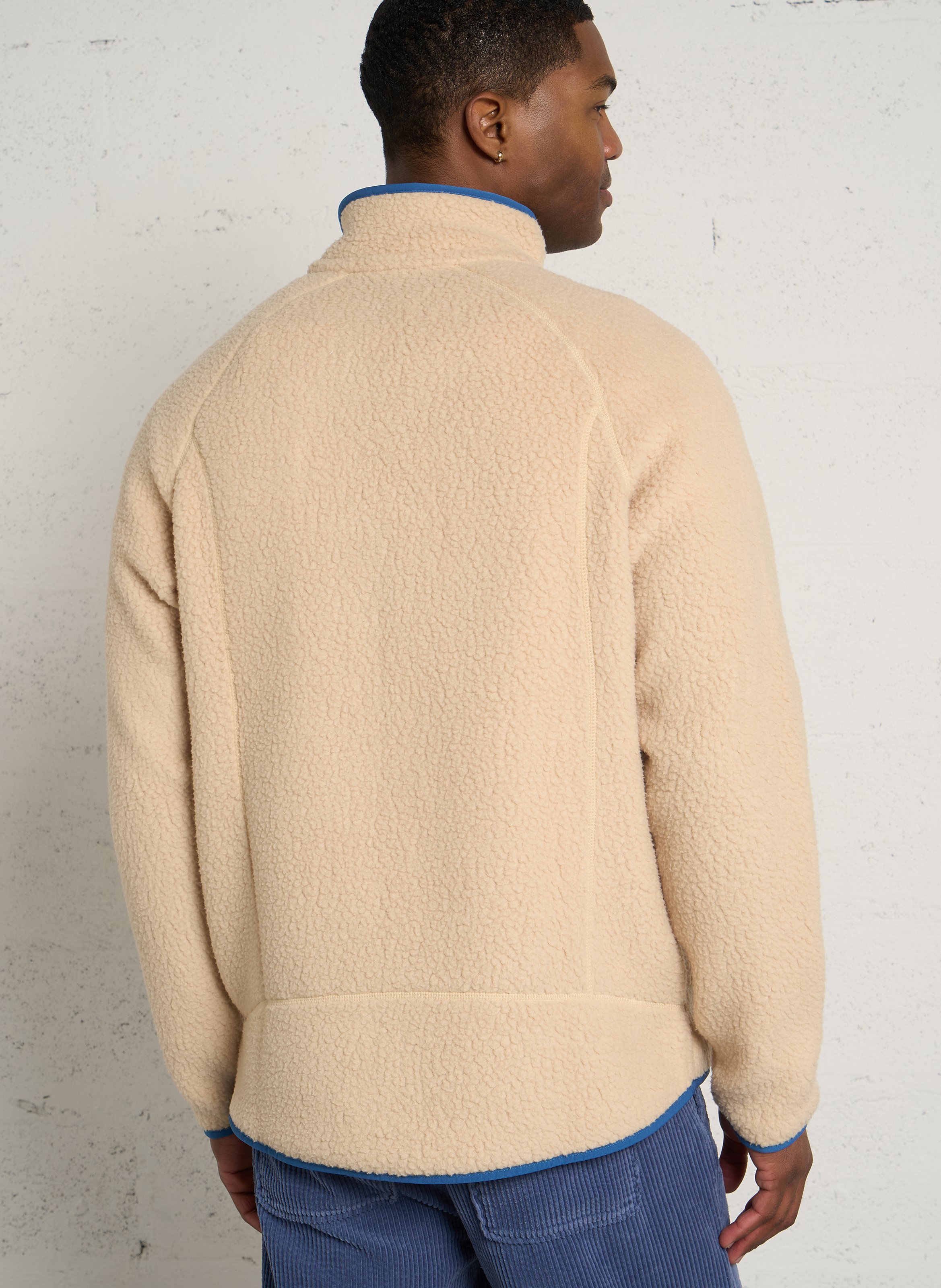 Strukturierte Fleecejacke mit Stehkragen PATAGONIA Beige