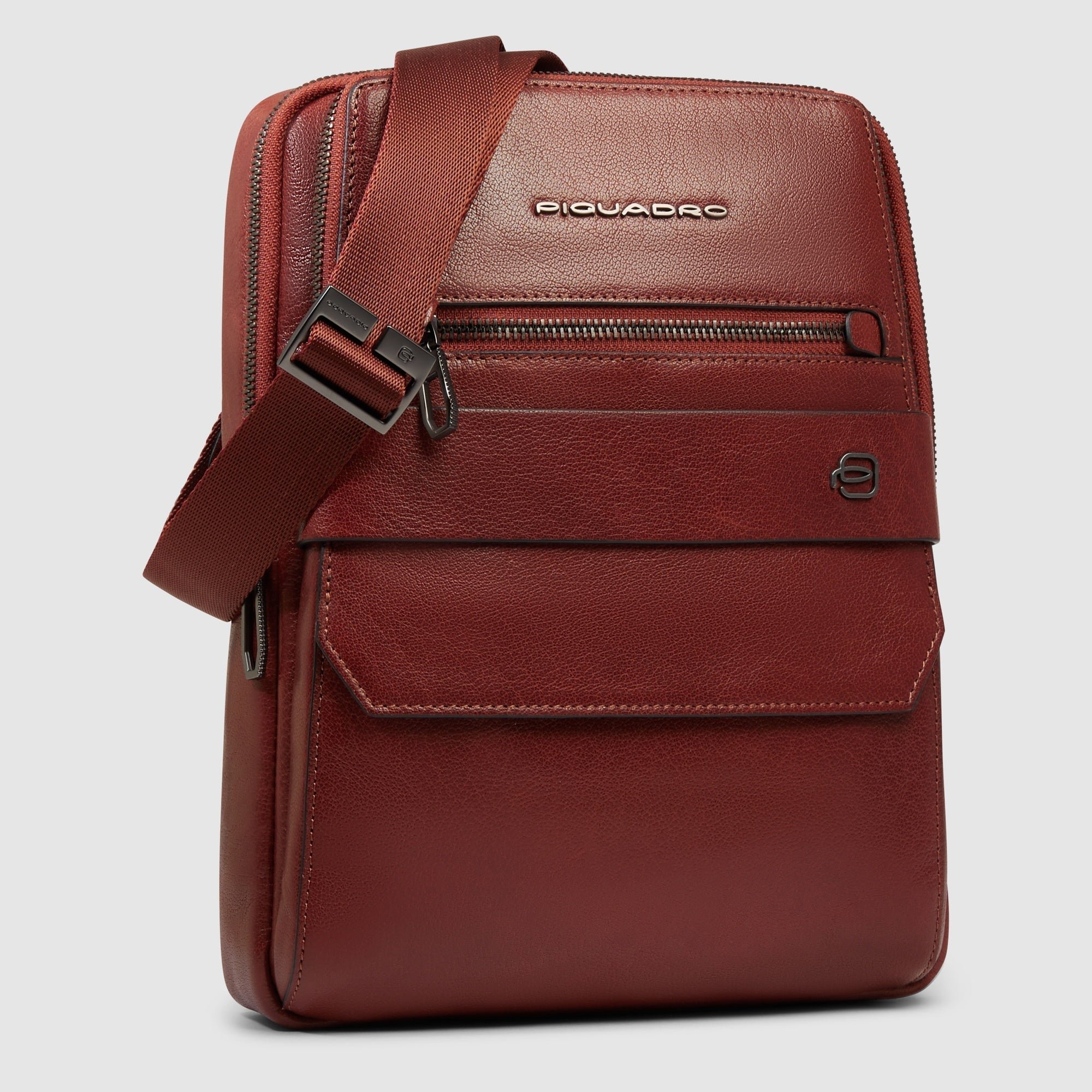 Men's shoulder bag for iPad® PIQUADRO Red