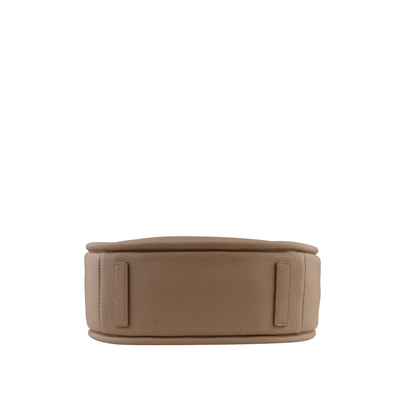 Beige messenger bag Brown