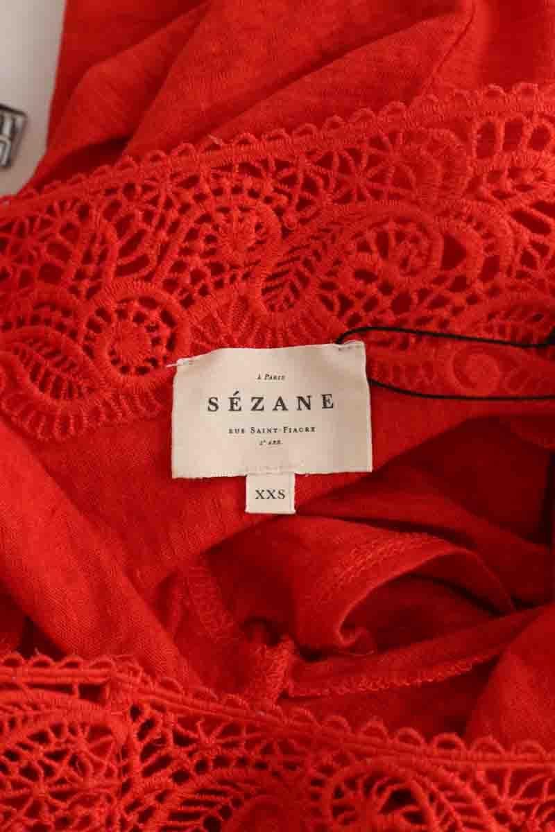 T-shirt SEZANE - Seconde main Rouge