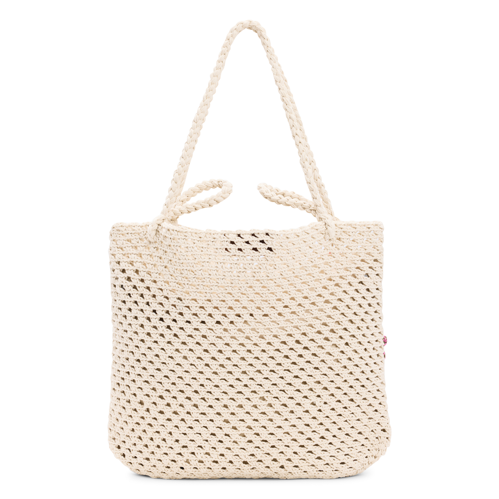 Crochet Shoulder Bag DESIGUAL Multicolored