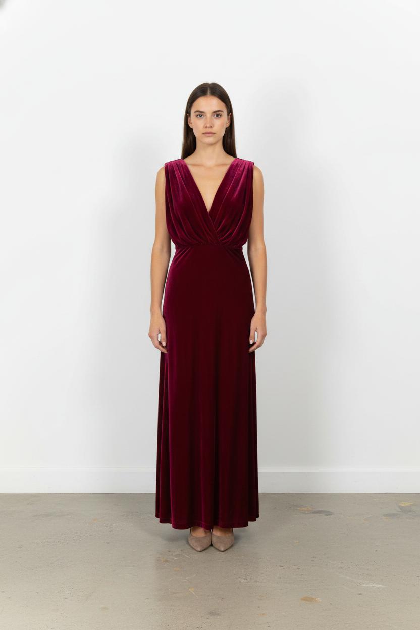 Robe longue MES DEMOISELLES - Seconde Main Violet