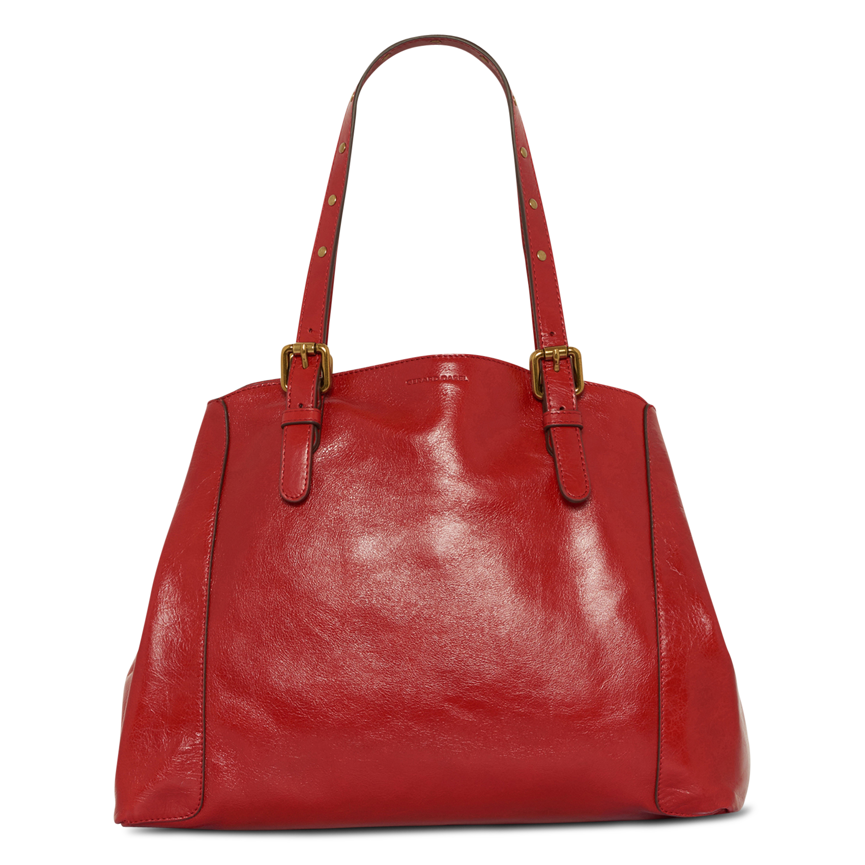 Bolso al hombro de piel GERARD DAREL Rojo