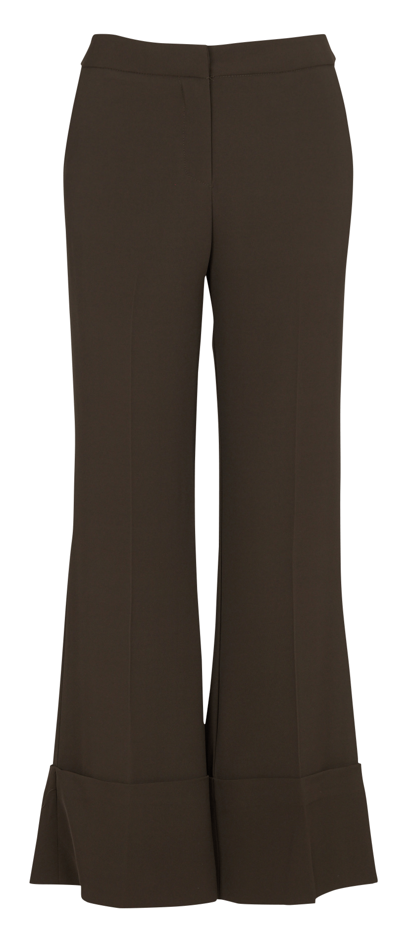 Fließende Palazzo-Hose mit großen Umschlägen IMPERIAL