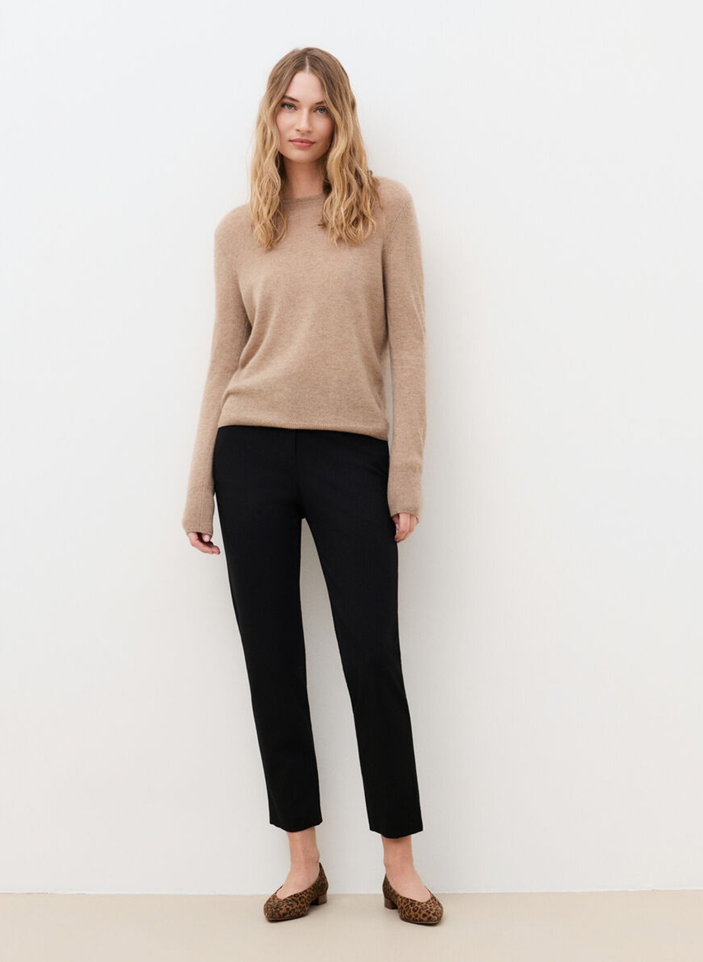 Pull en cachemire col bateau | Marron CAROLL Femme