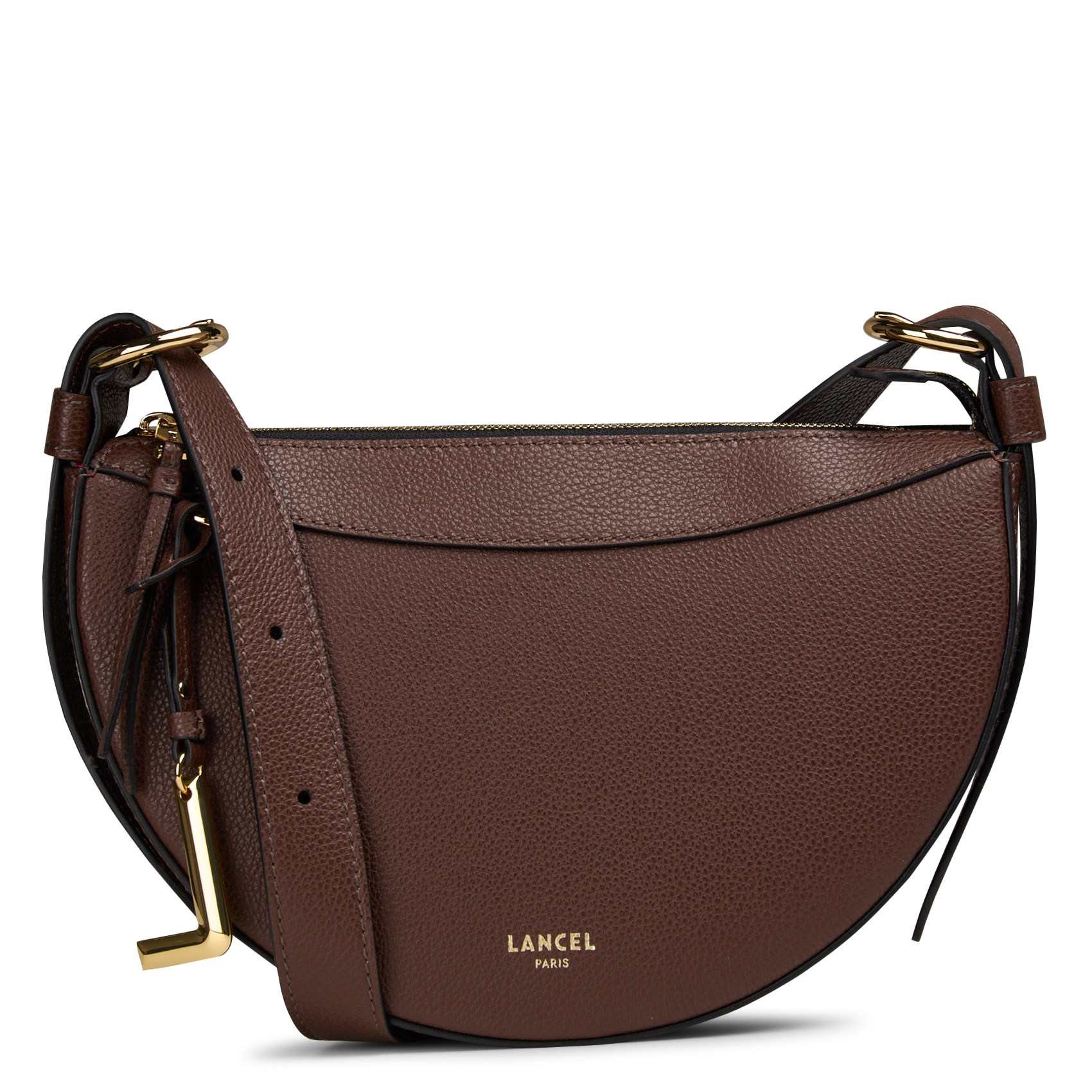 Sac demie lune en cuir  LANCEL