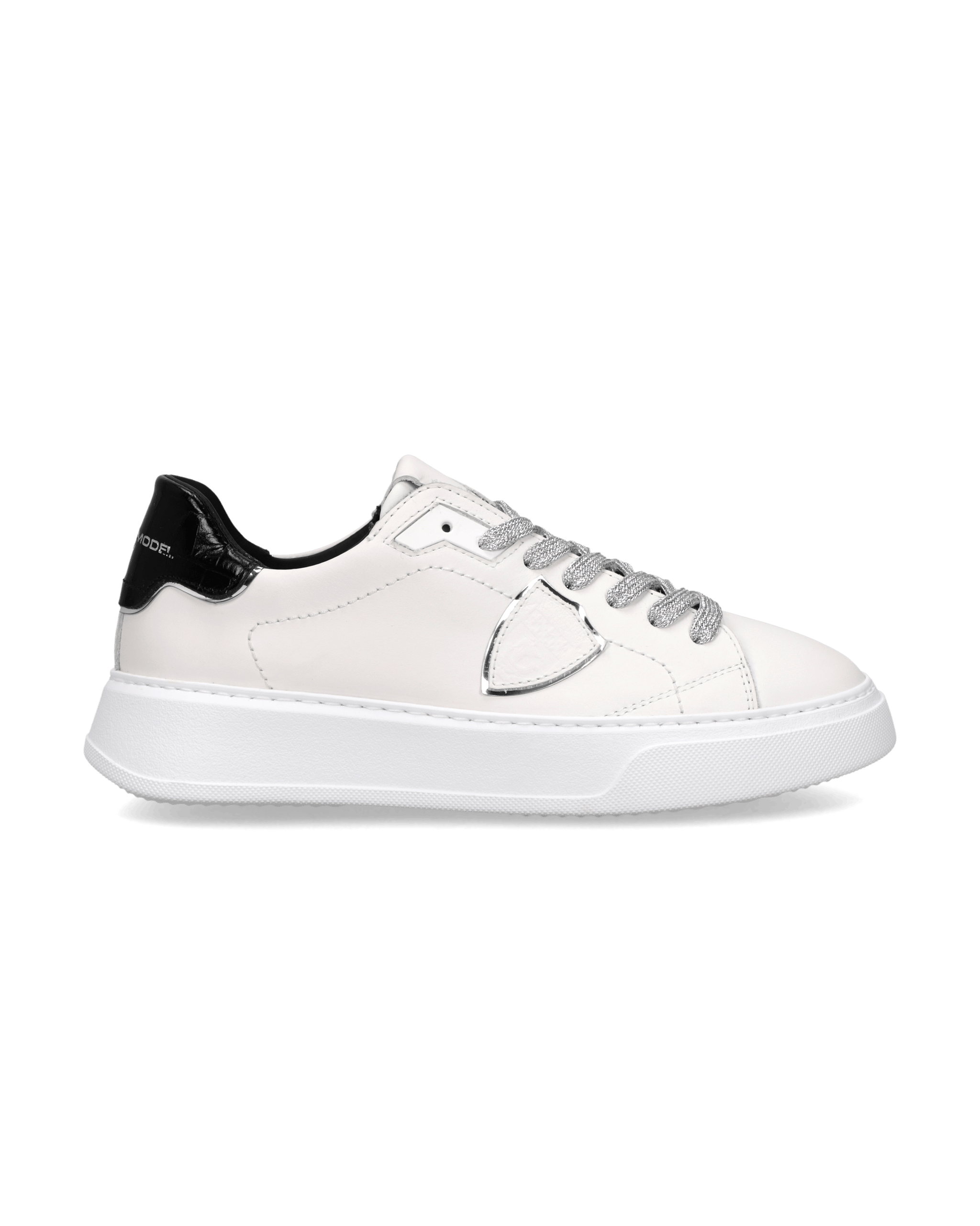 Tennis Temple Sneakers. PHILIPPE MODEL Black