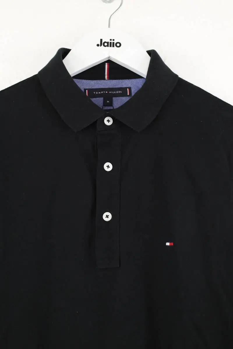 Polo shirt TOMMY HILFIGER - SECONDE MAIN Black