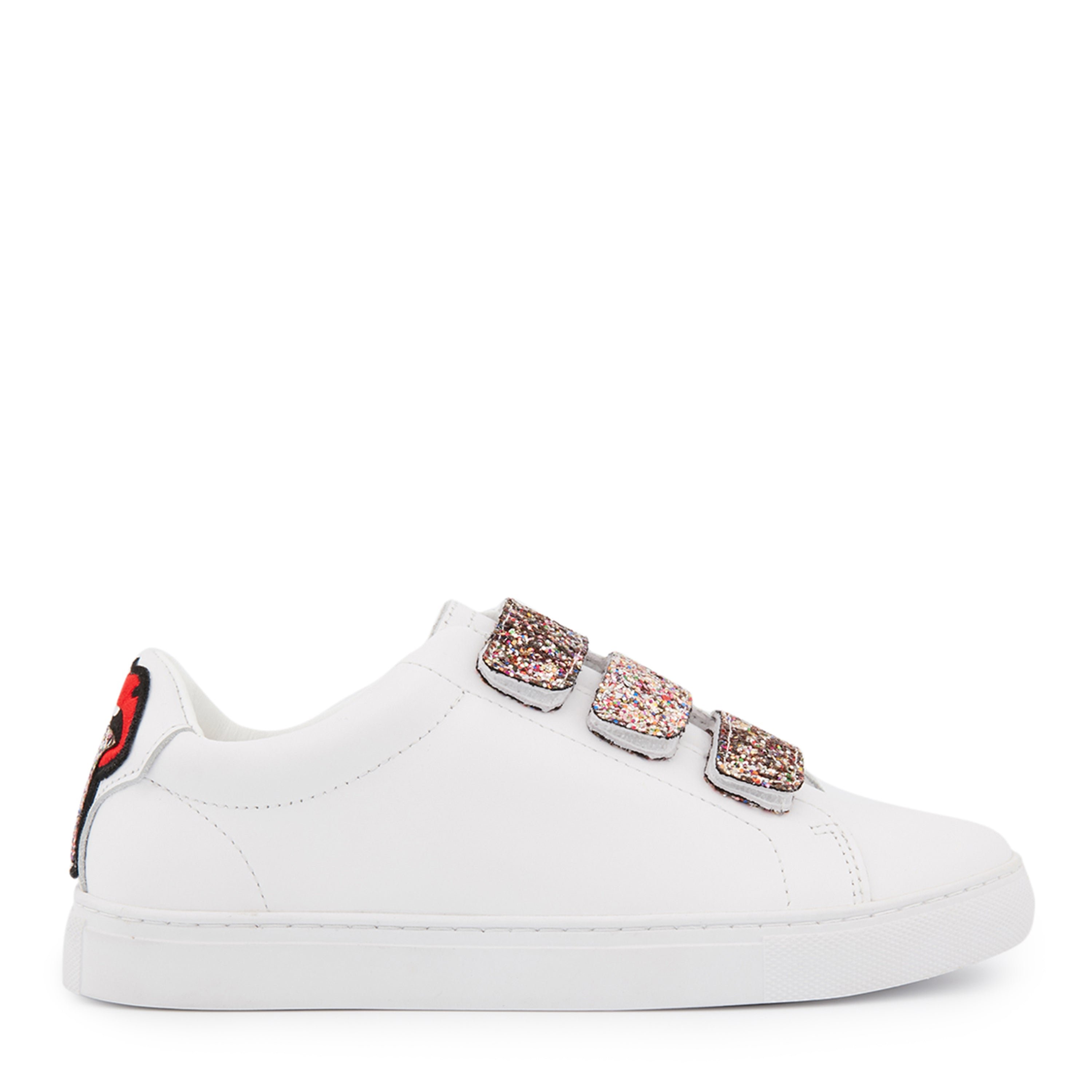 Leather sneakers BONS BAISERS PARIS White