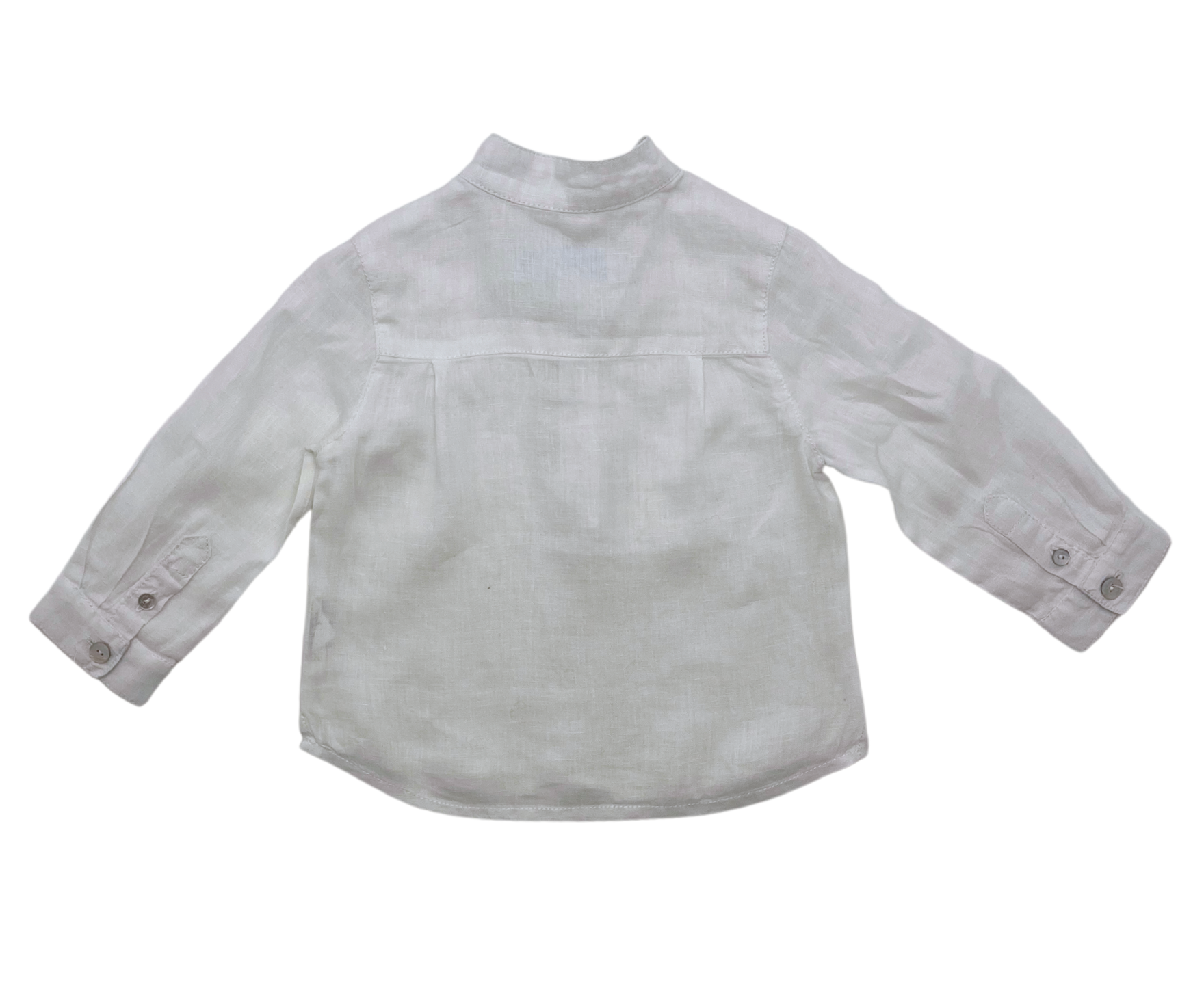 White baby shirt - 12 months TARTINE ET CHOCOLAT - seconde-main White