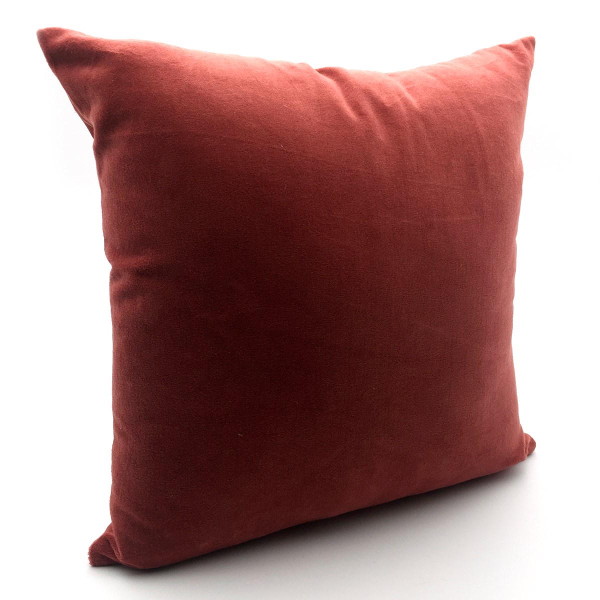 Printed checkered cotton decorative cushion TODAY LINGE DE MAISON Red