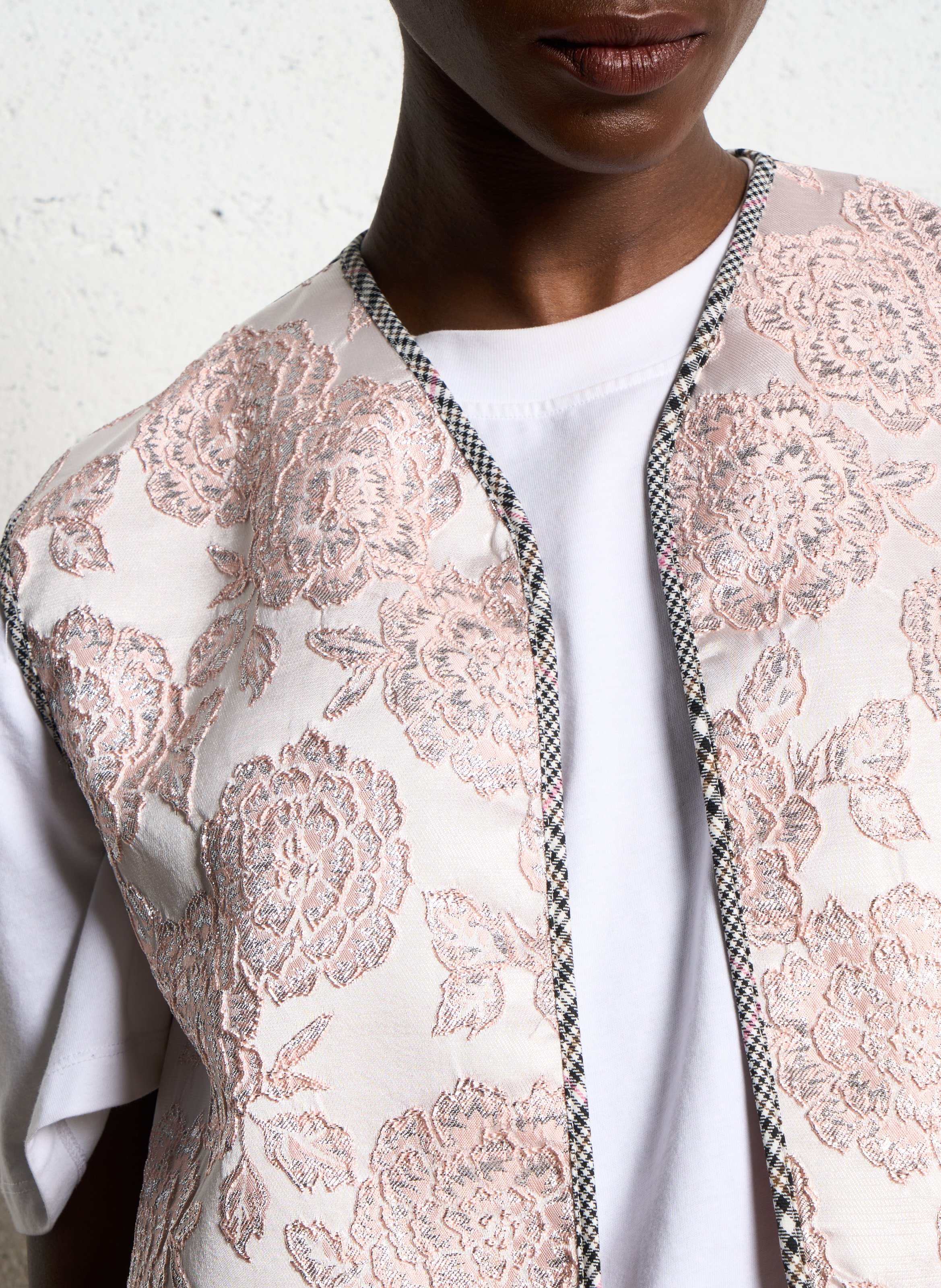 Sleeveless printed cardigan IMPERIAL Multicolored