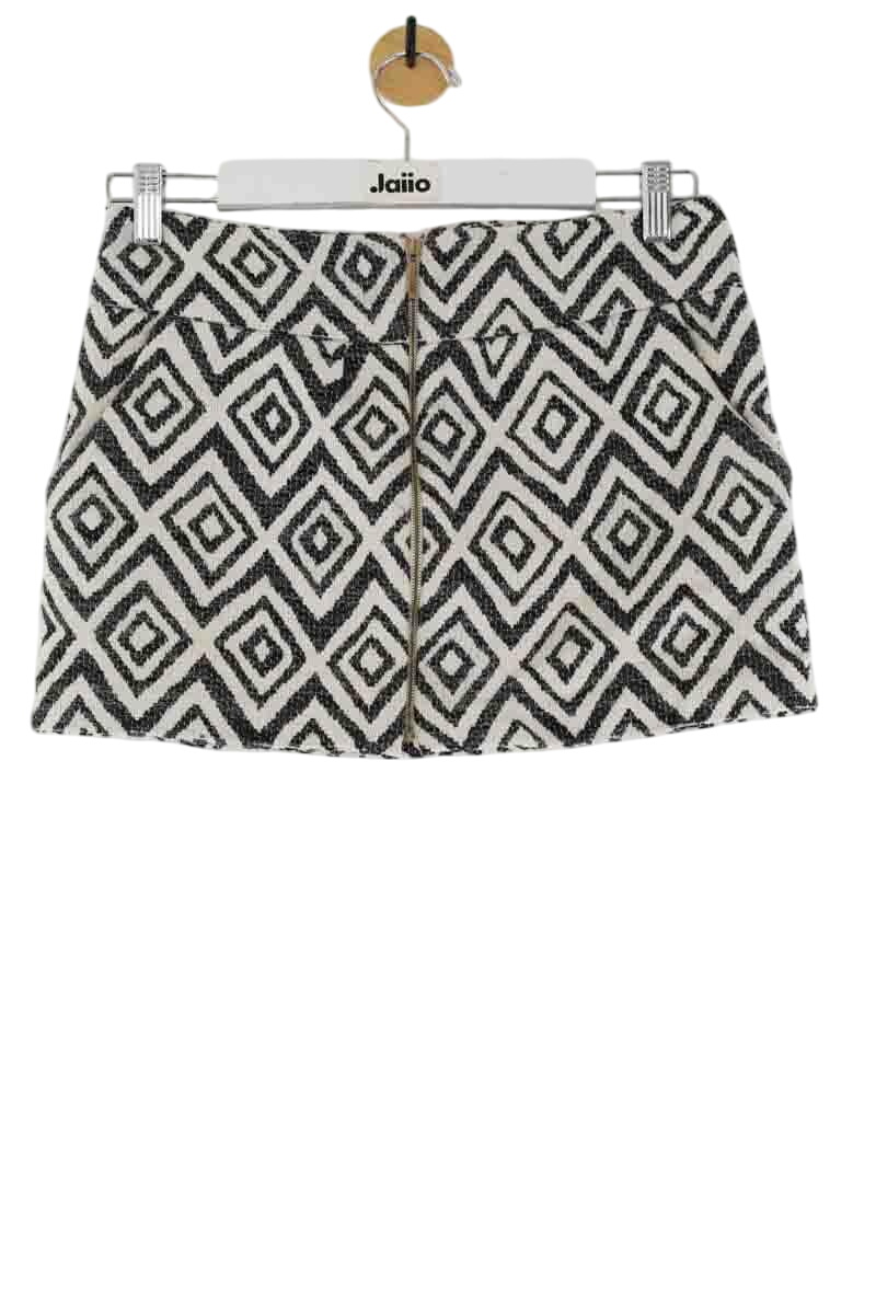 Cotton mini skirt SEZANE - Seconde main White