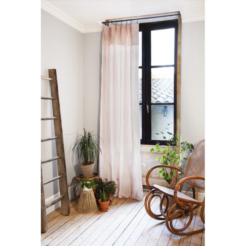 Blackout and Thermal Curtains L'EFFET PAPILLON Pink