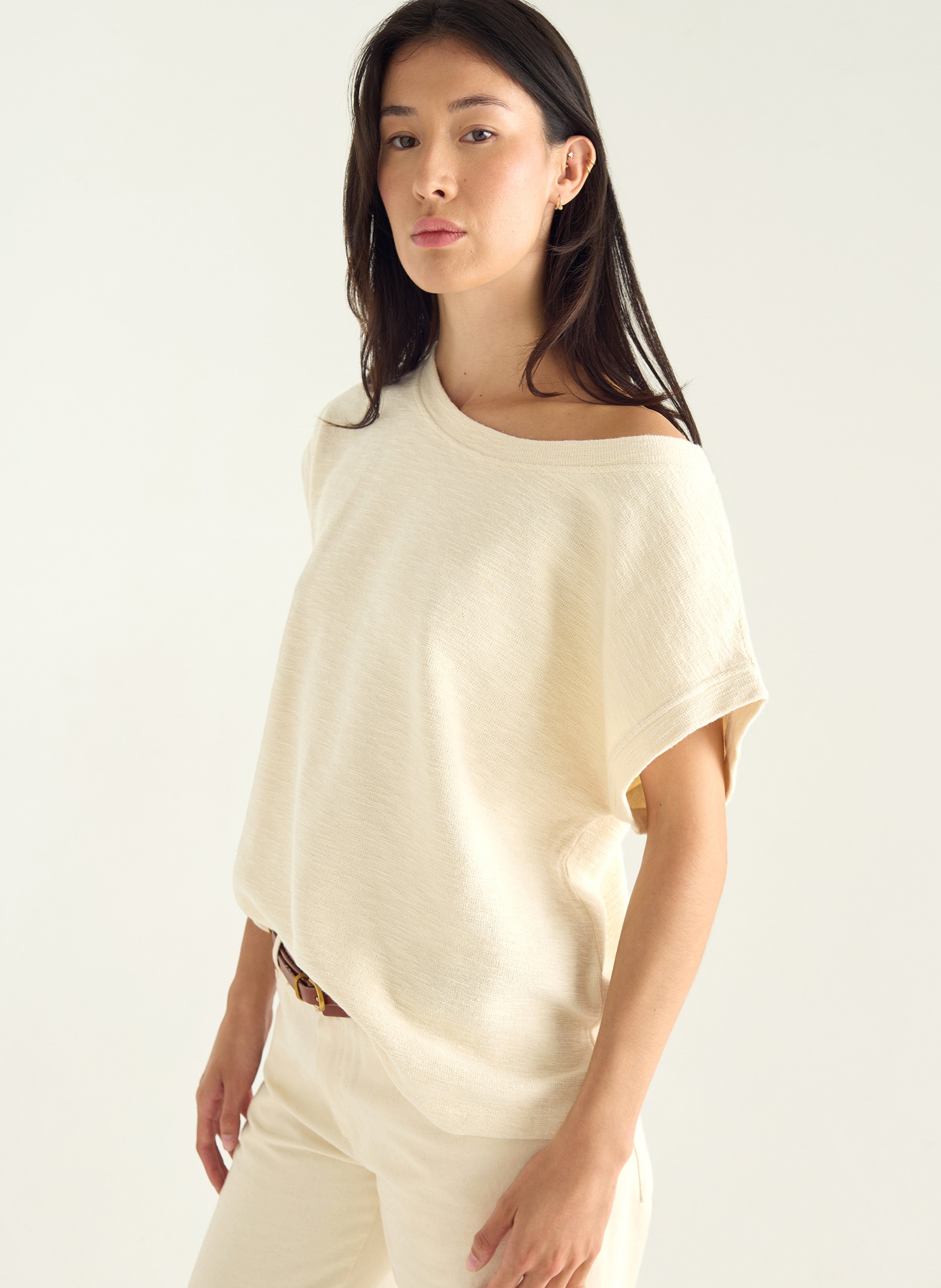 Basic cotton-mix T-shirt ACOTE