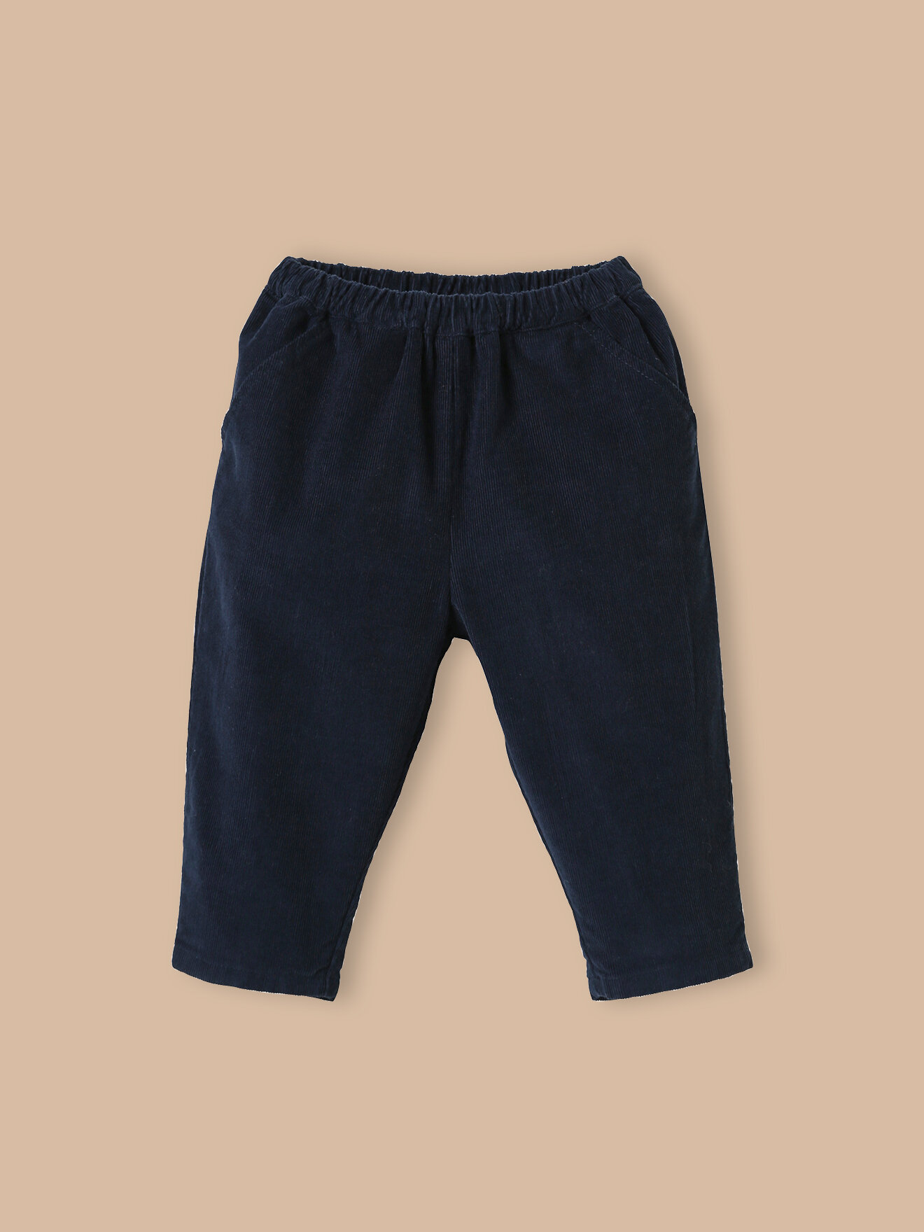 Velvet pants CYRILLUS Blue