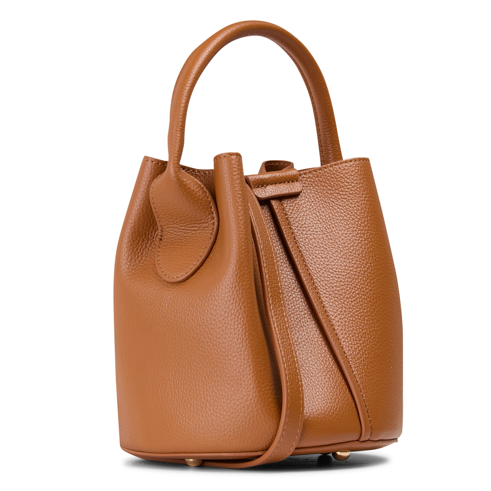 Faux leather bucket bag AU PRINTEMPS PARIS Brown