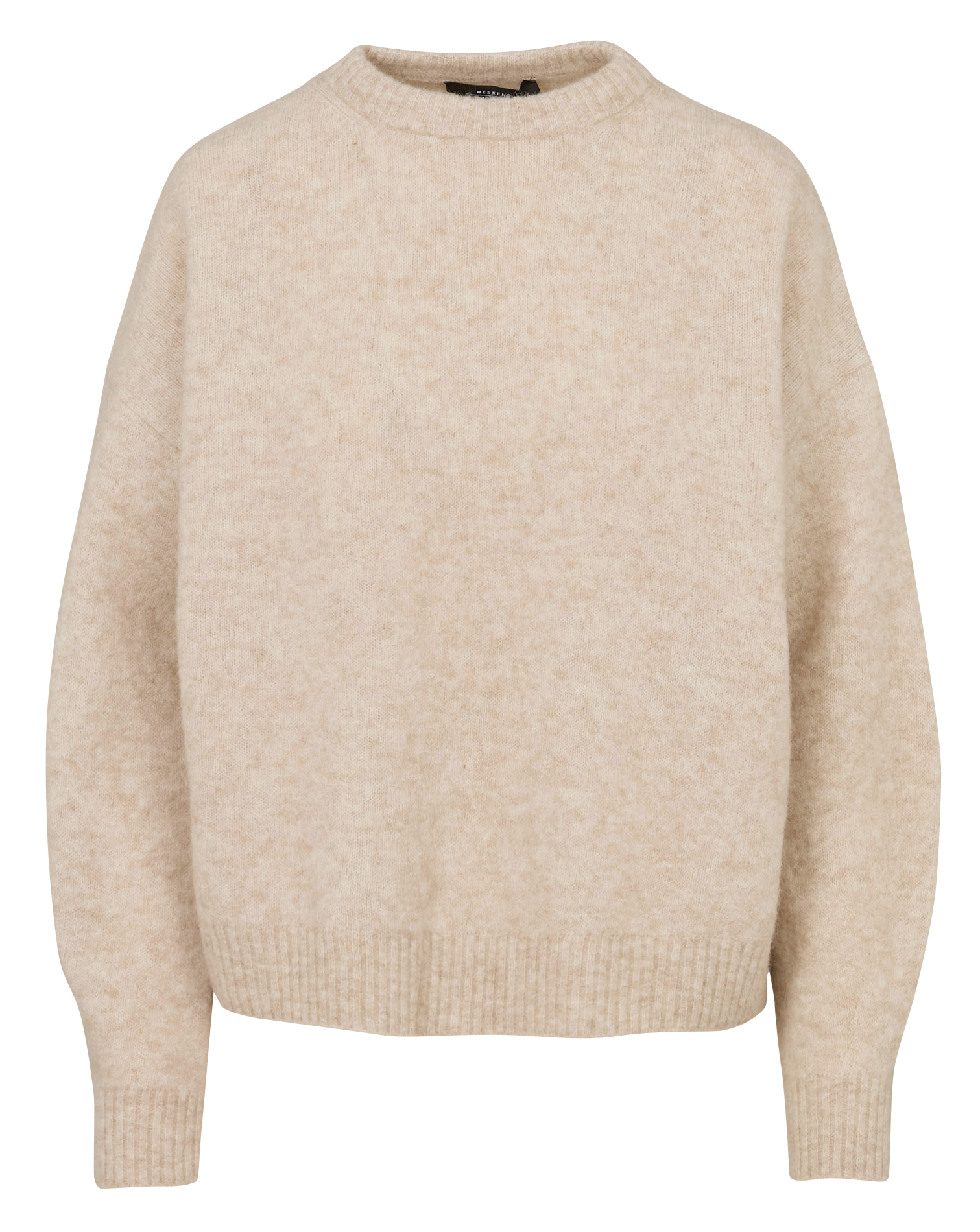 Alpaca wool sweater MAX MARA WEEK END Beige