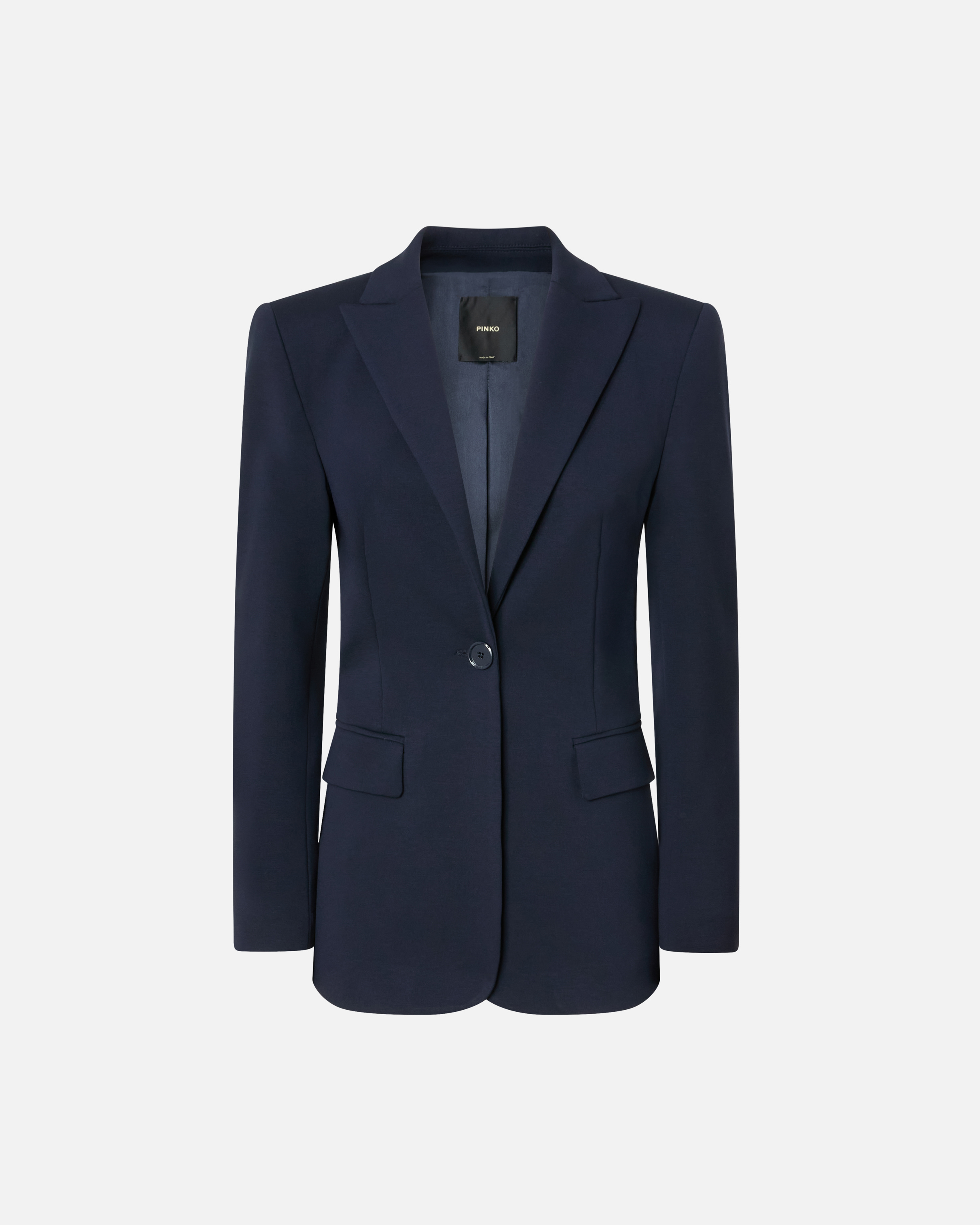 Fitted knit roma jacket PINKO Blue