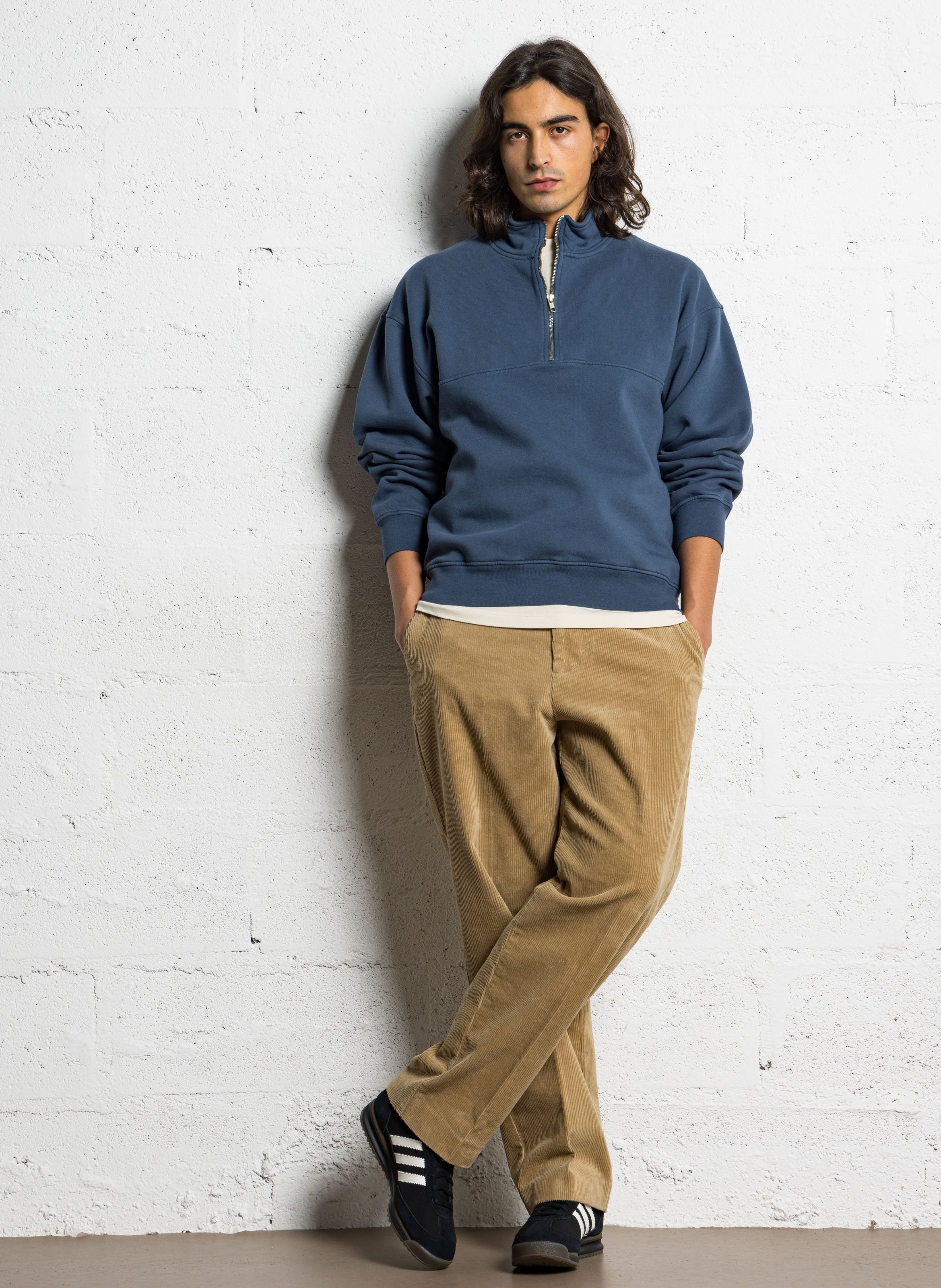 SWEATSHIRT COLORFUL STANDARD Blau