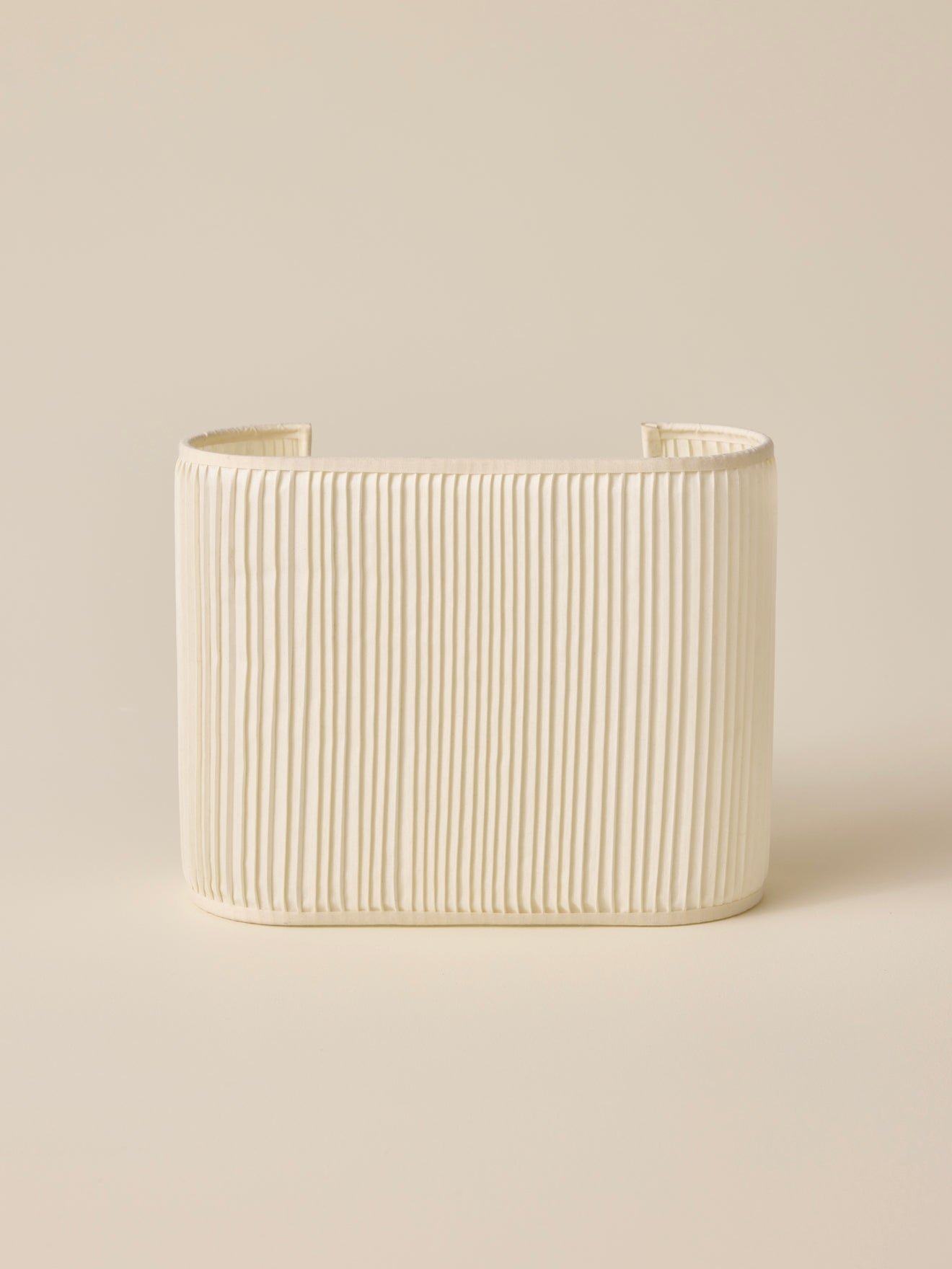 Applique ovale plissée CYRILLUS Blanc