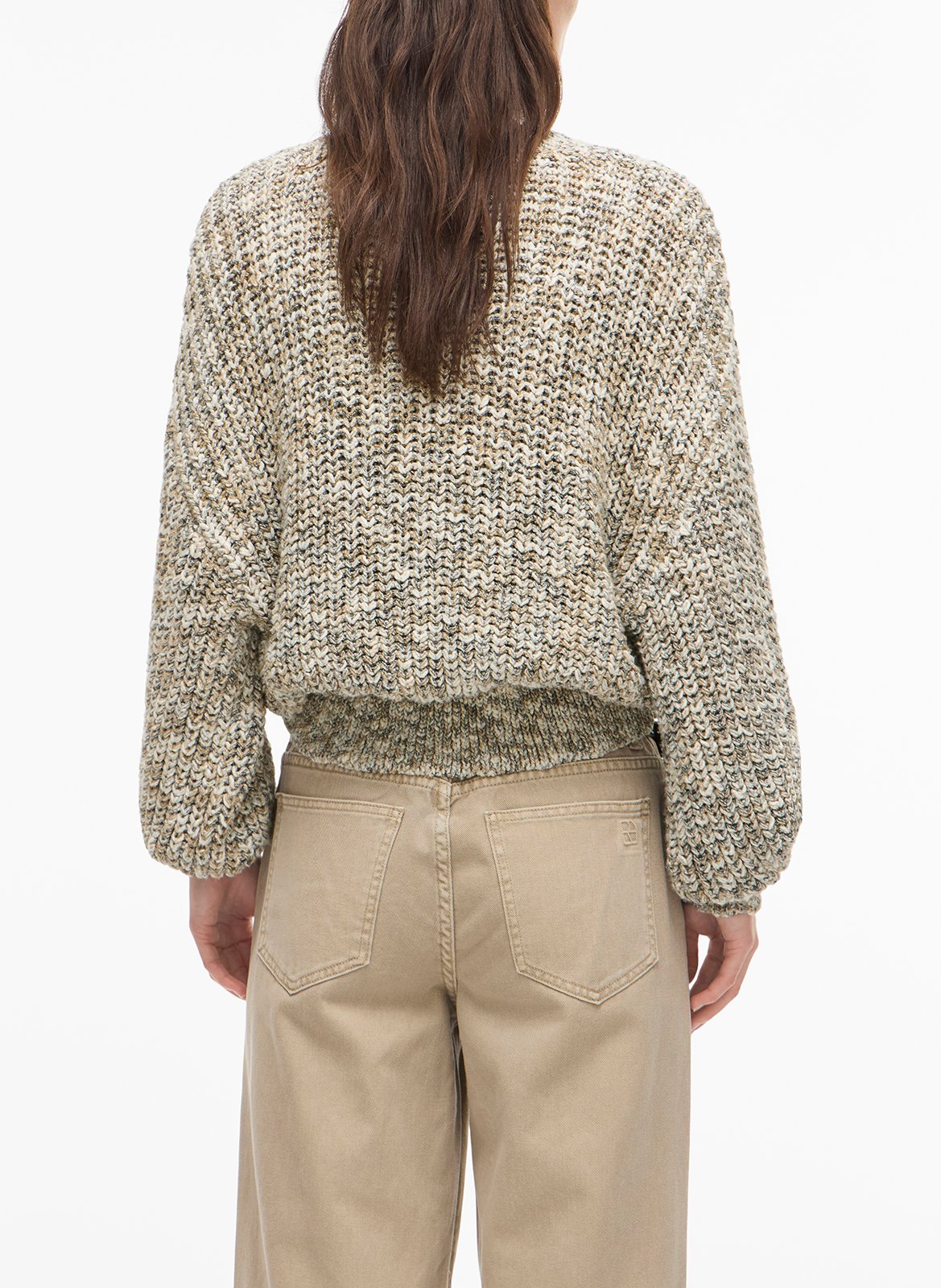 Slub cotton T-shirt ROUGE EDIT Beige