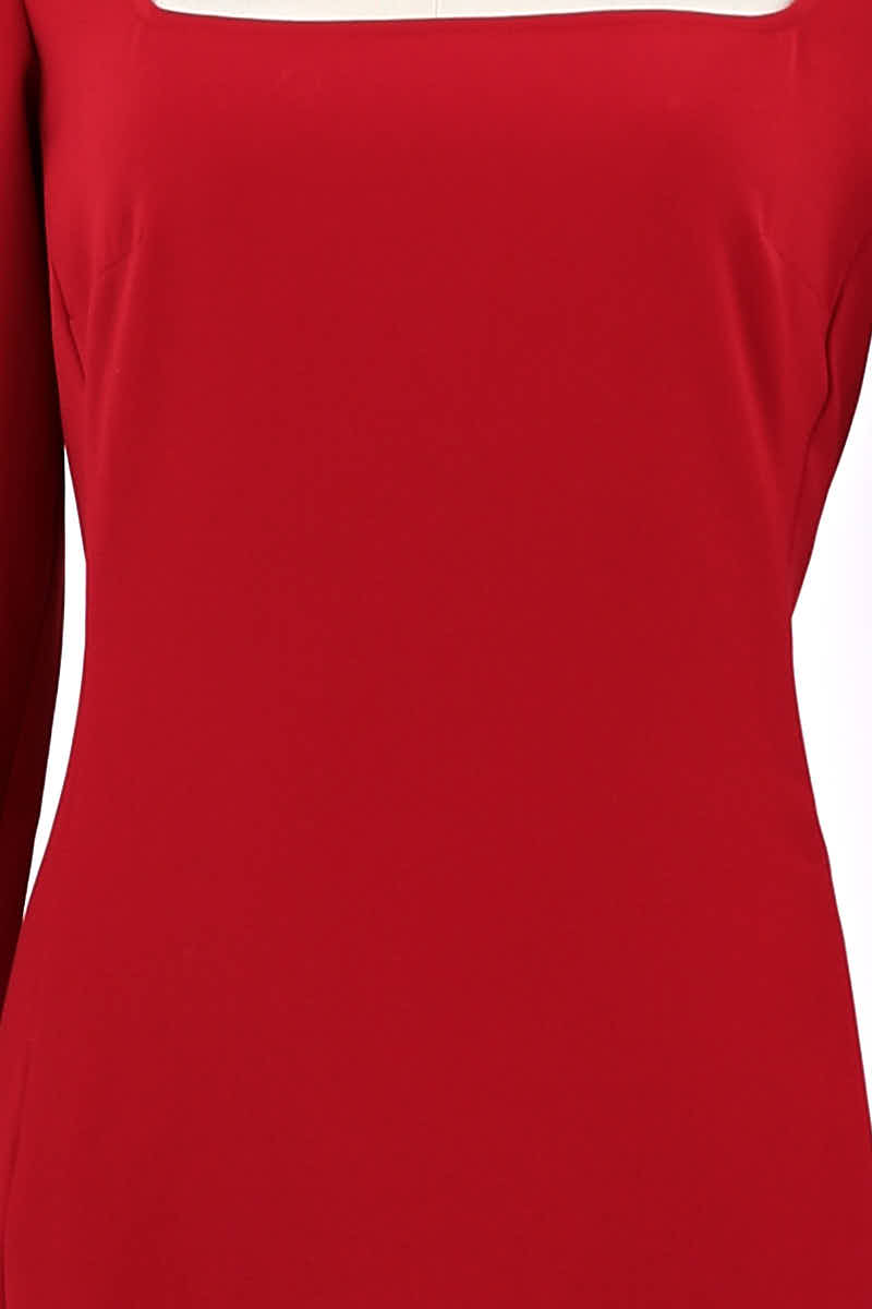 Robe TARA JARMON - Seconde Main Rouge