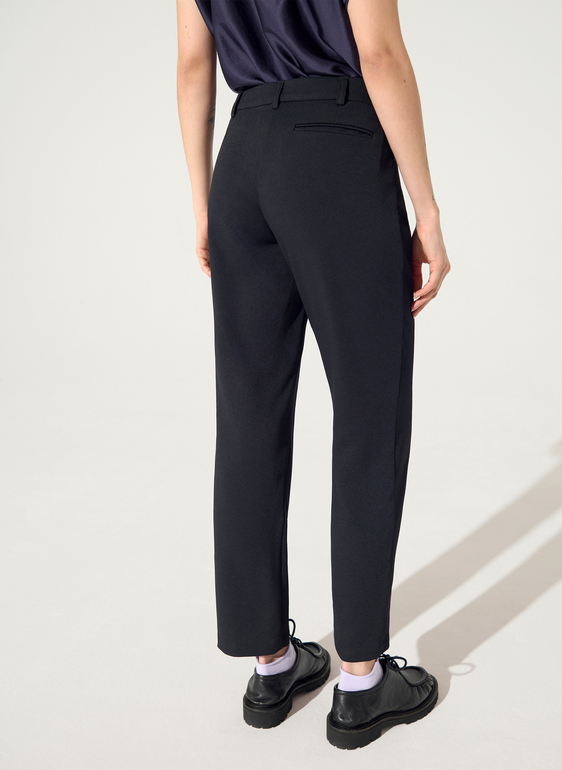 Carrot trousers COTELAC Black