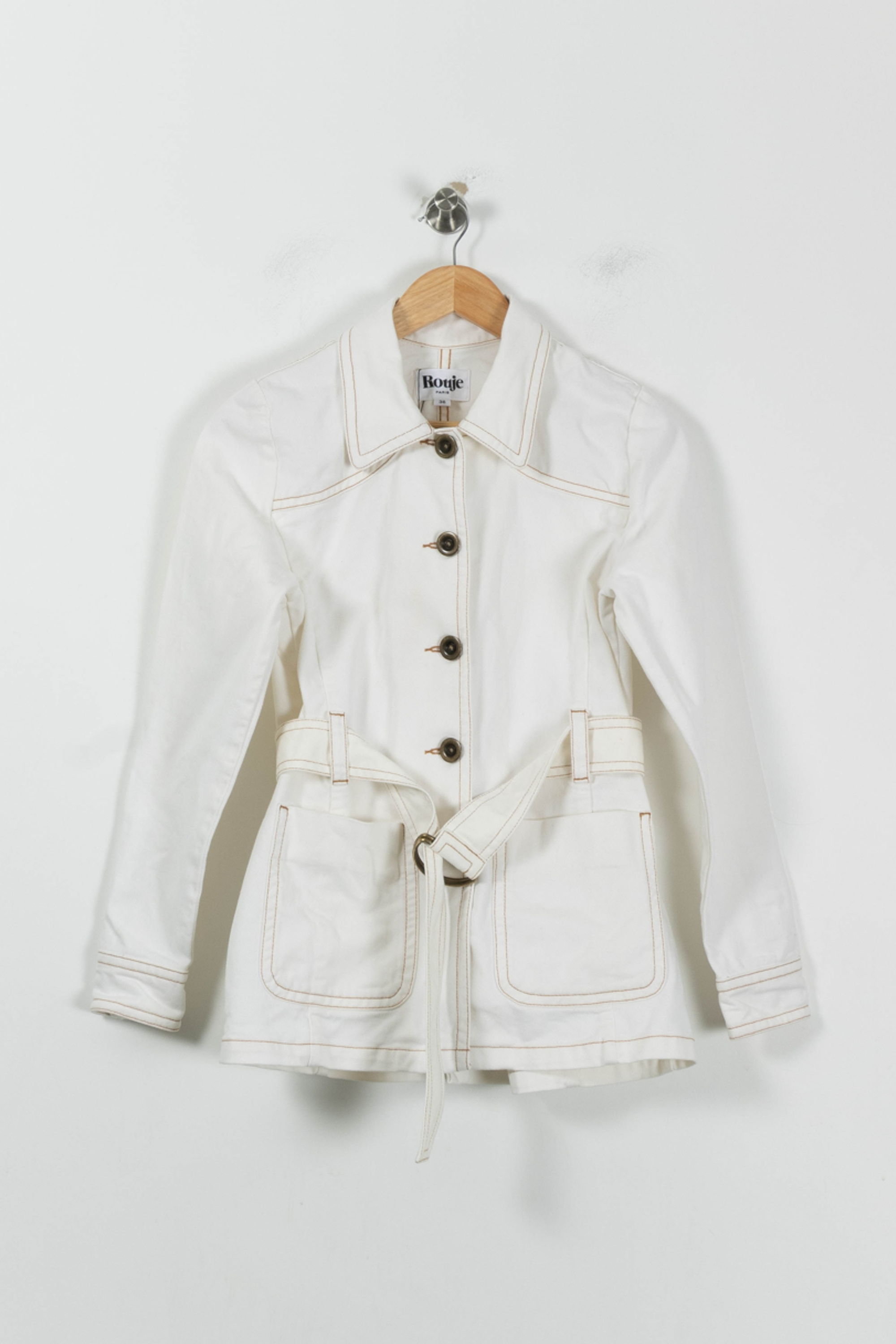 JACKET ROUJE - Seconde Main White