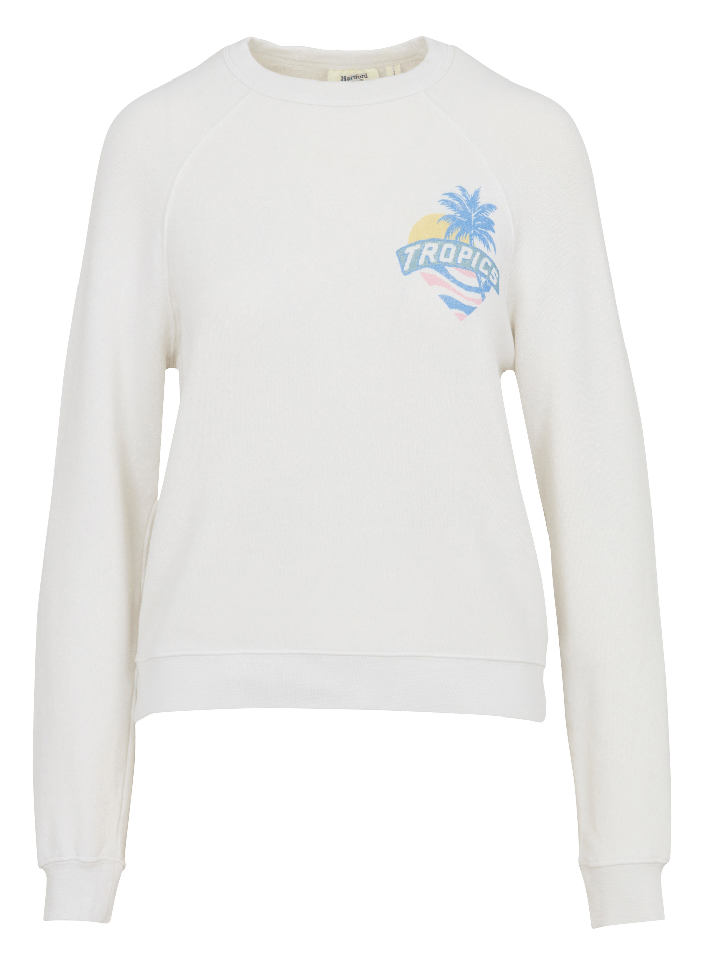 Effen katoenen sweater HARTFORD