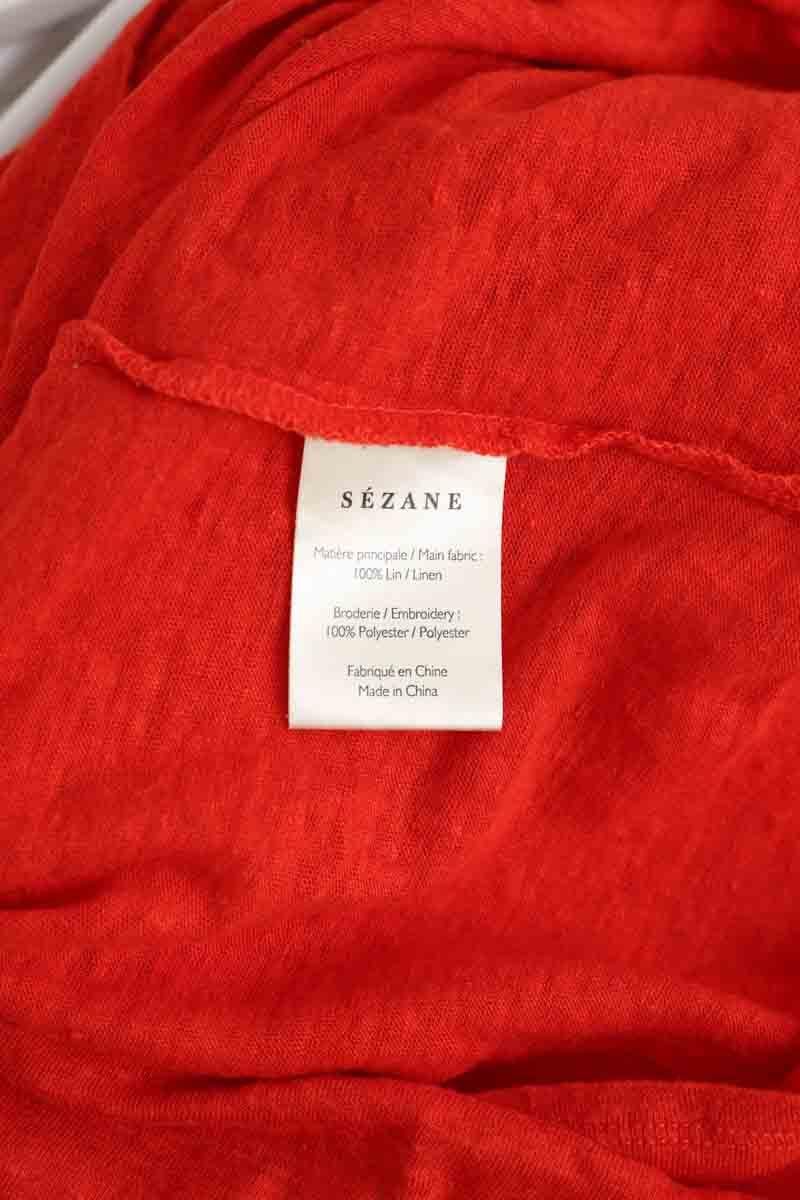 T-shirt SEZANE - Seconde main Rouge