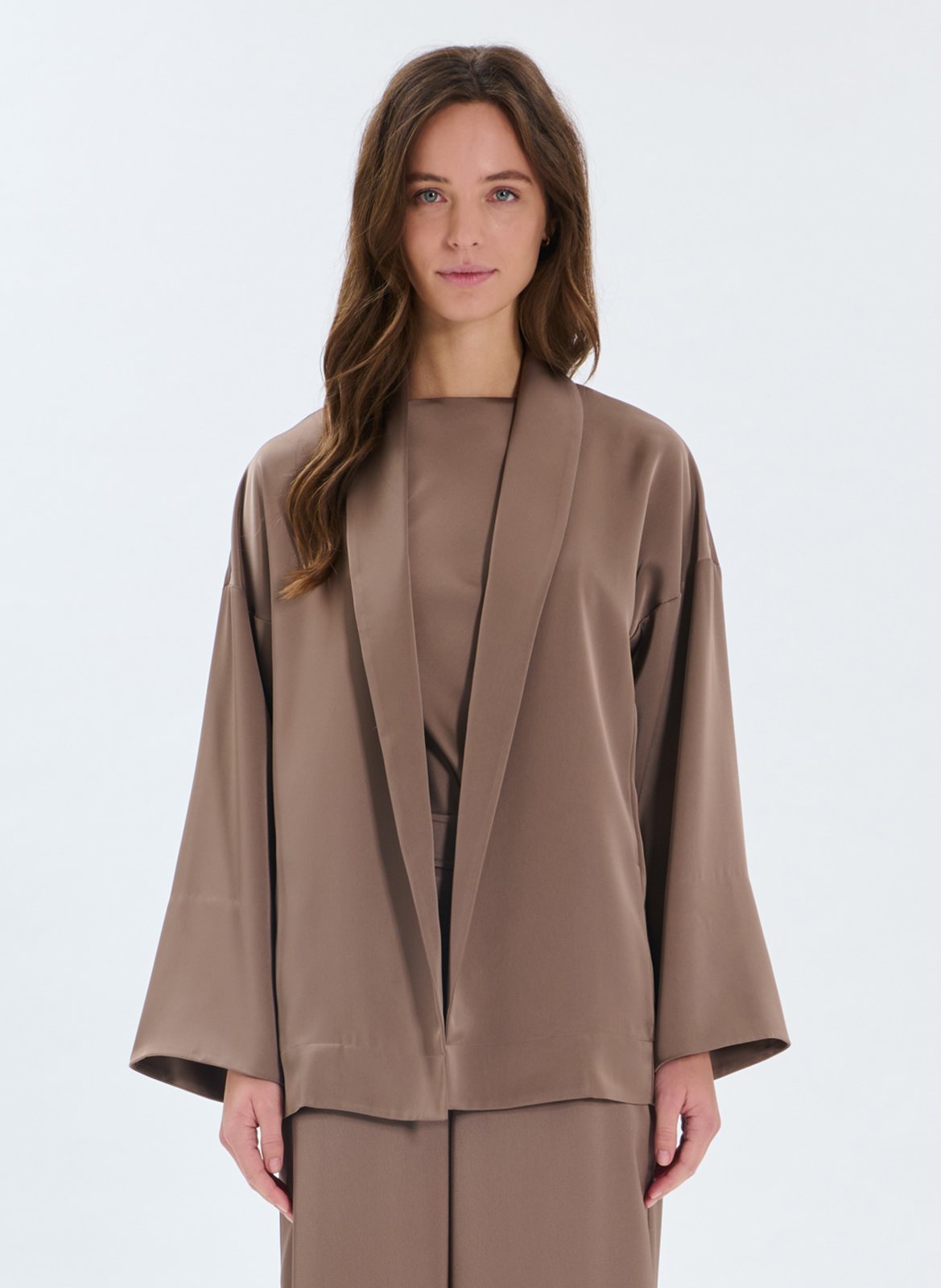 Kimono col châle ZAPA Gris