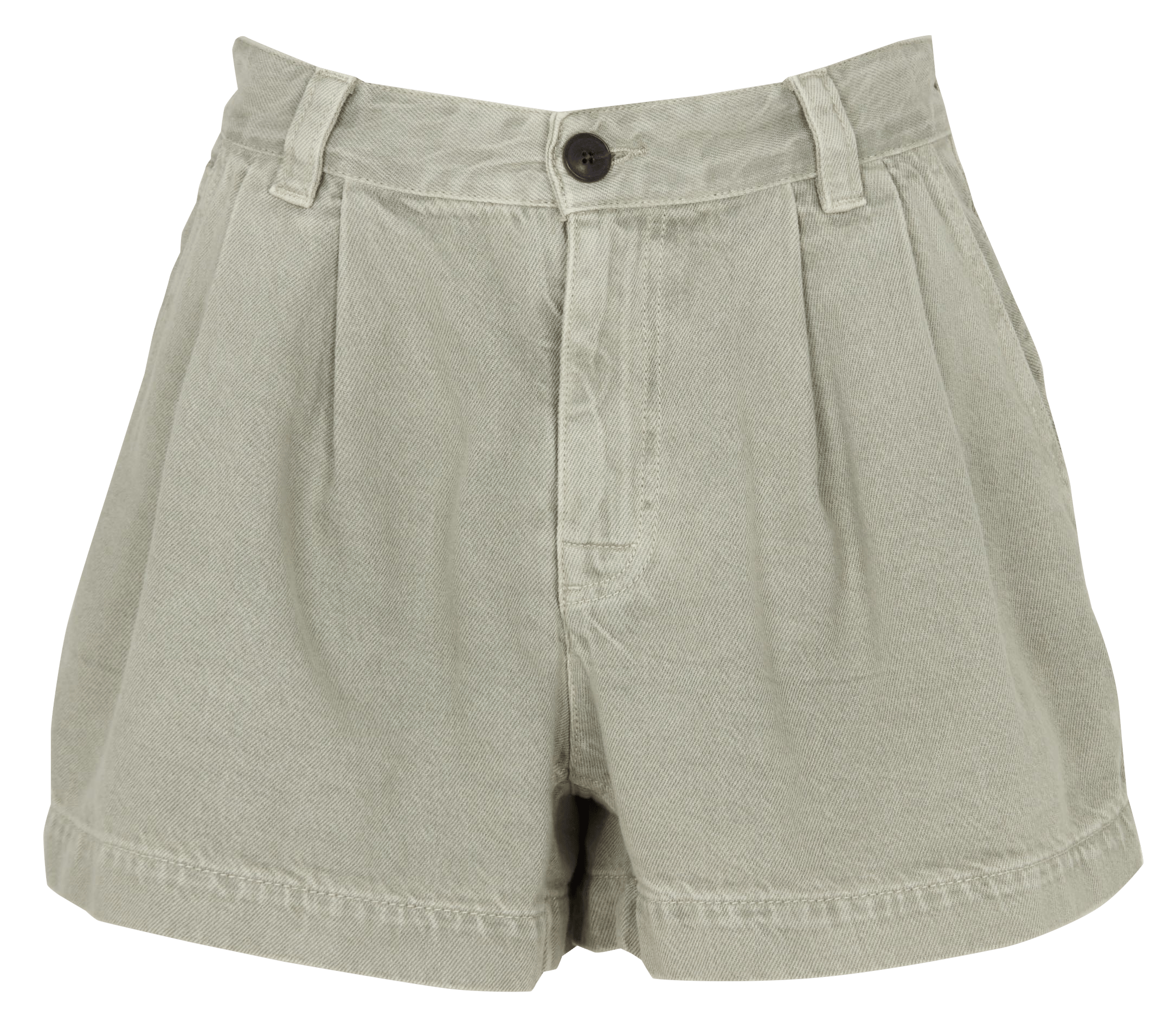 Weite Shorts aus Baumwoll-Mix BELLEROSE Grun