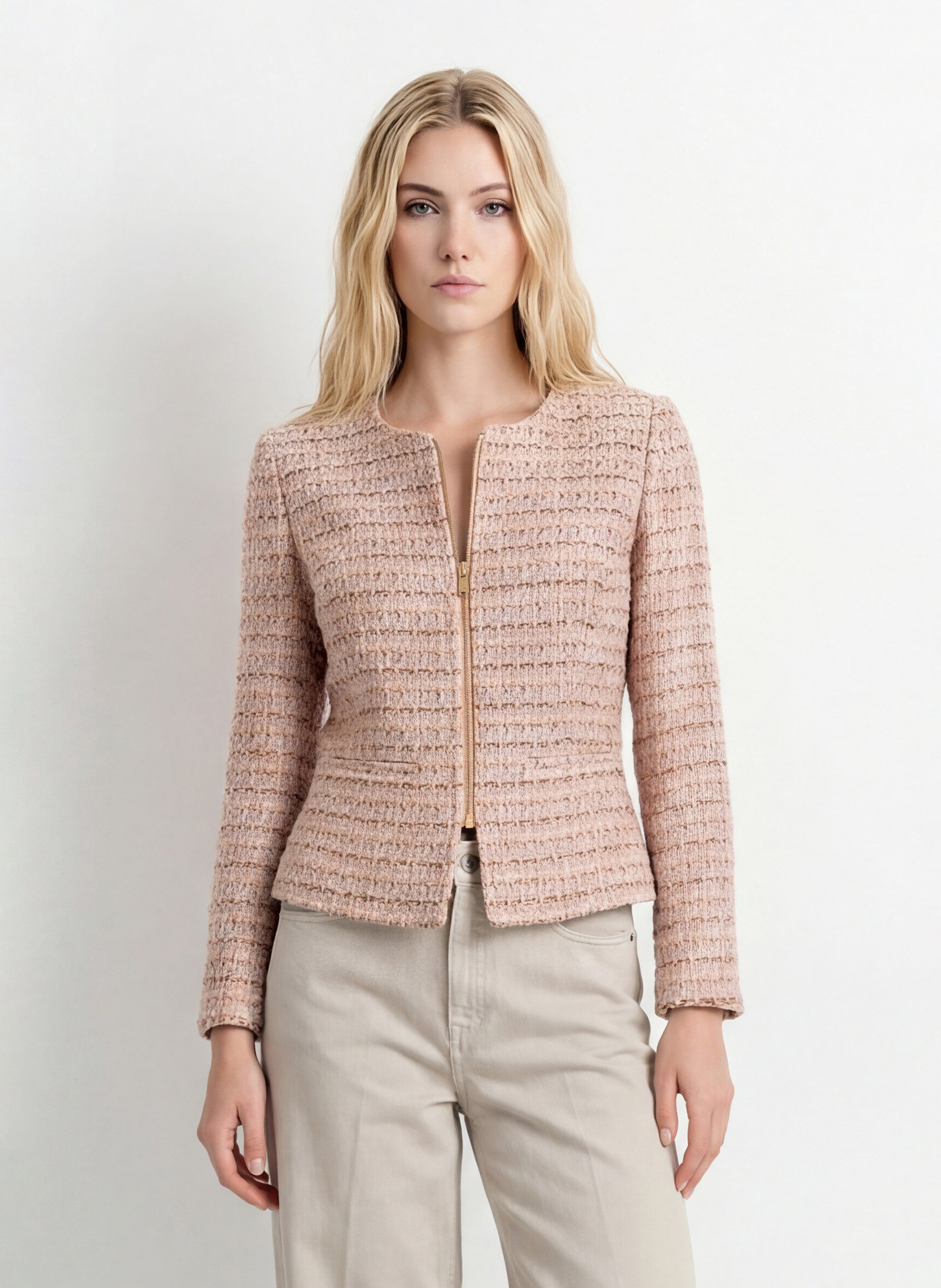 Jacke mit rundem Kragen KOOKAI Orange