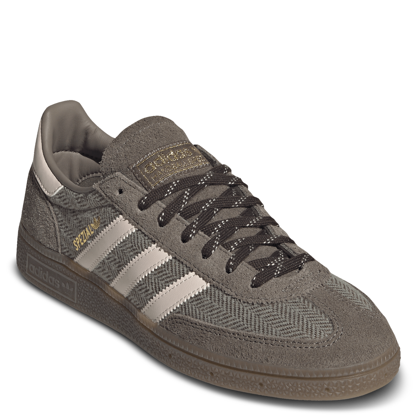 Low-top lace-up sneakers ADIDAS Brown