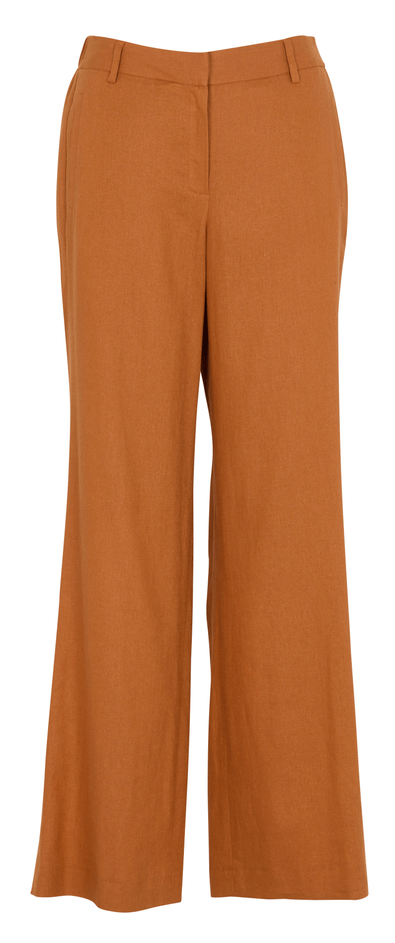 Wide-leg linen-blend pants MAISON 123 Golden