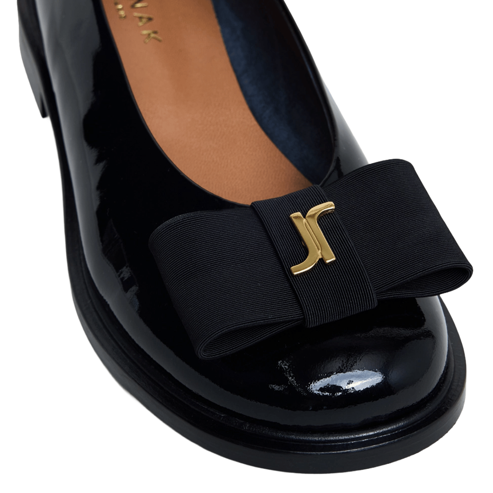 Leder-Ballerinas JONAK Schwarz