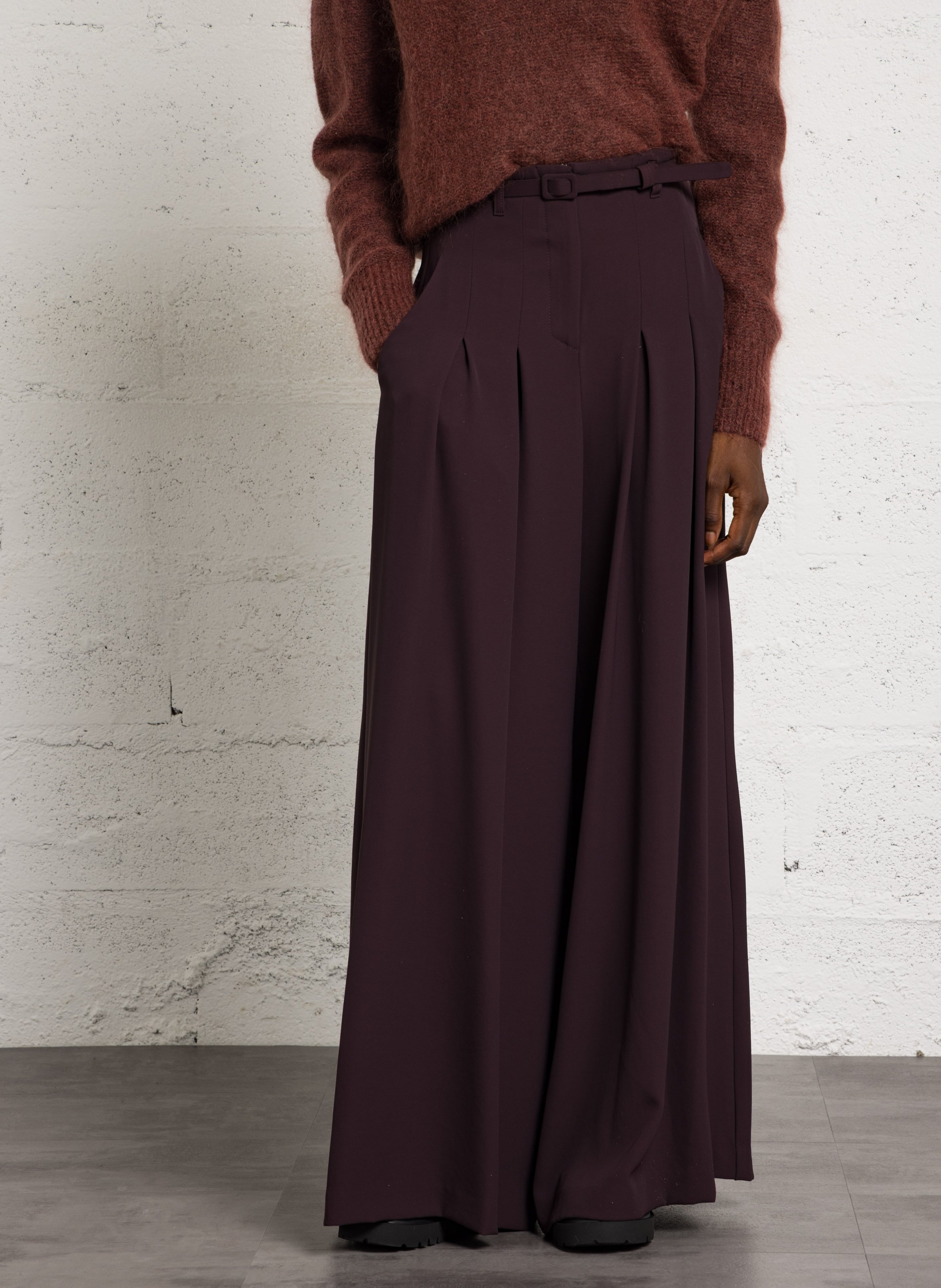 Pantalon large taille haute IMPERIAL