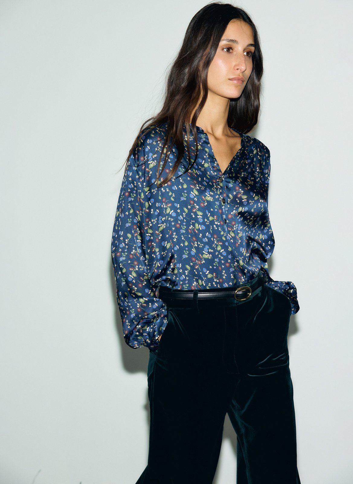 Henley blouse GERARD DAREL Blue