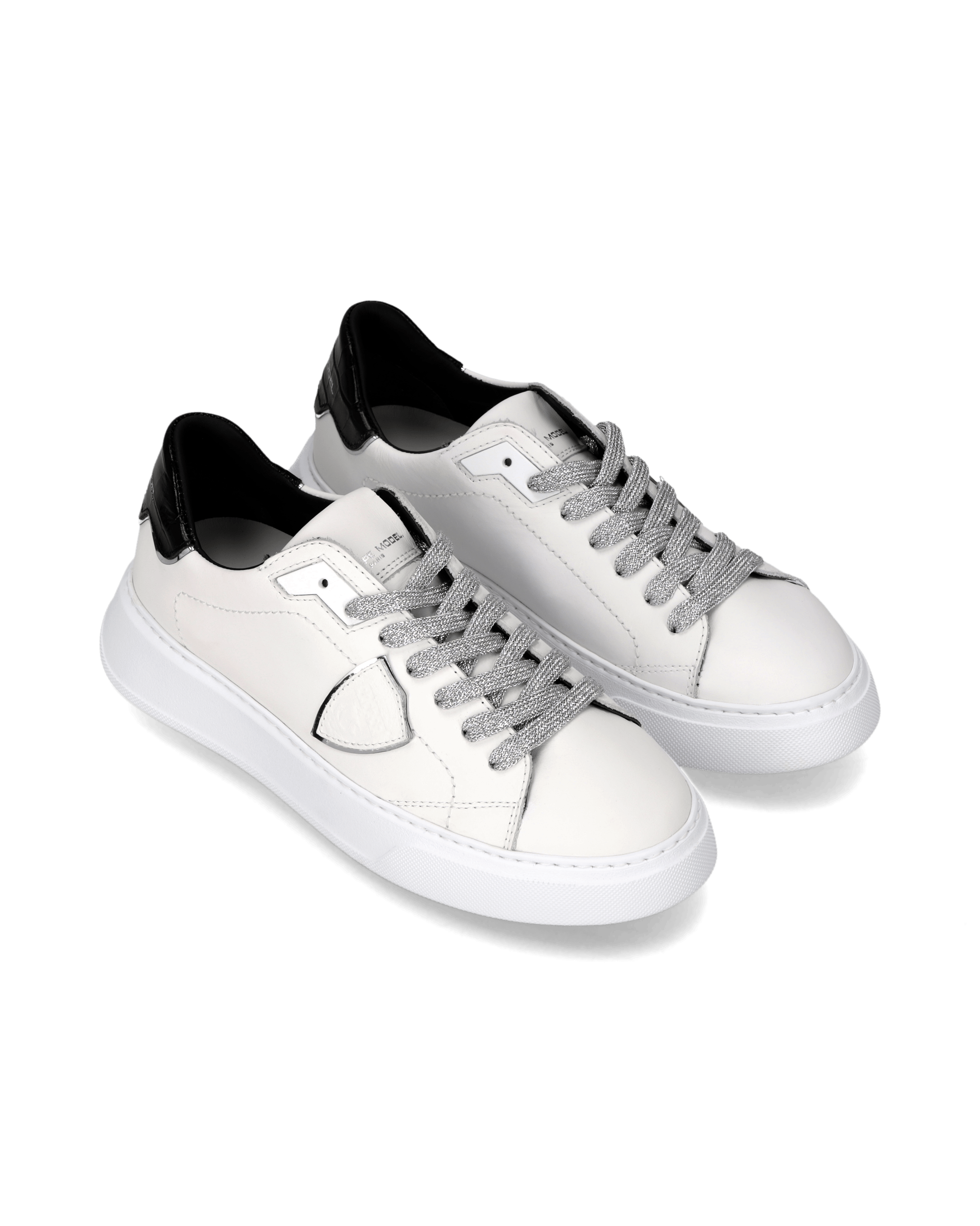 Tennis Temple Sneakers. PHILIPPE MODEL Black