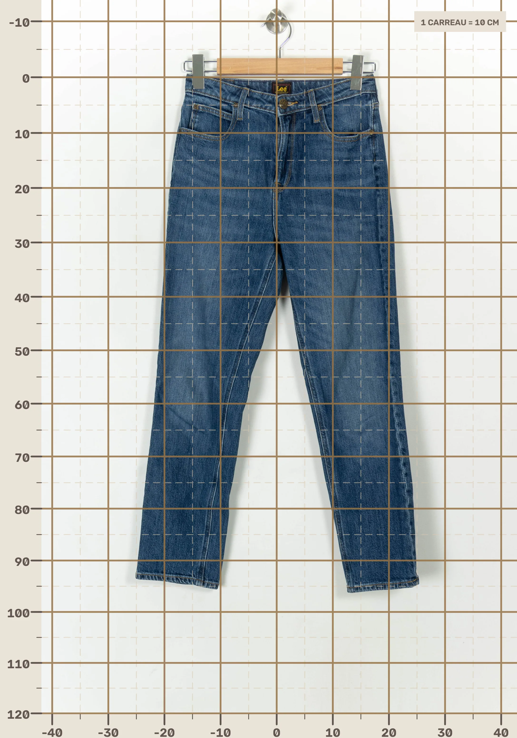 Jeans LEE - Seconde Main Blue