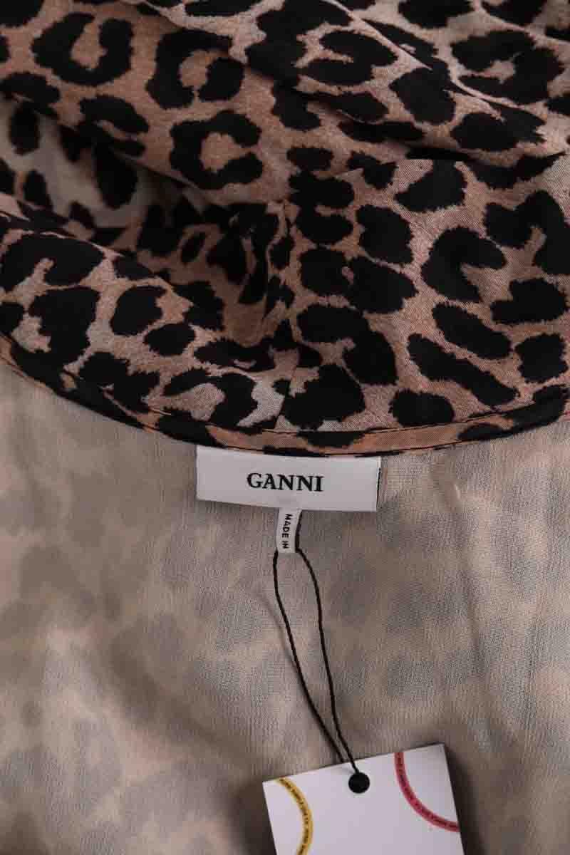 Dress GANNI - Seconde Main Brown
