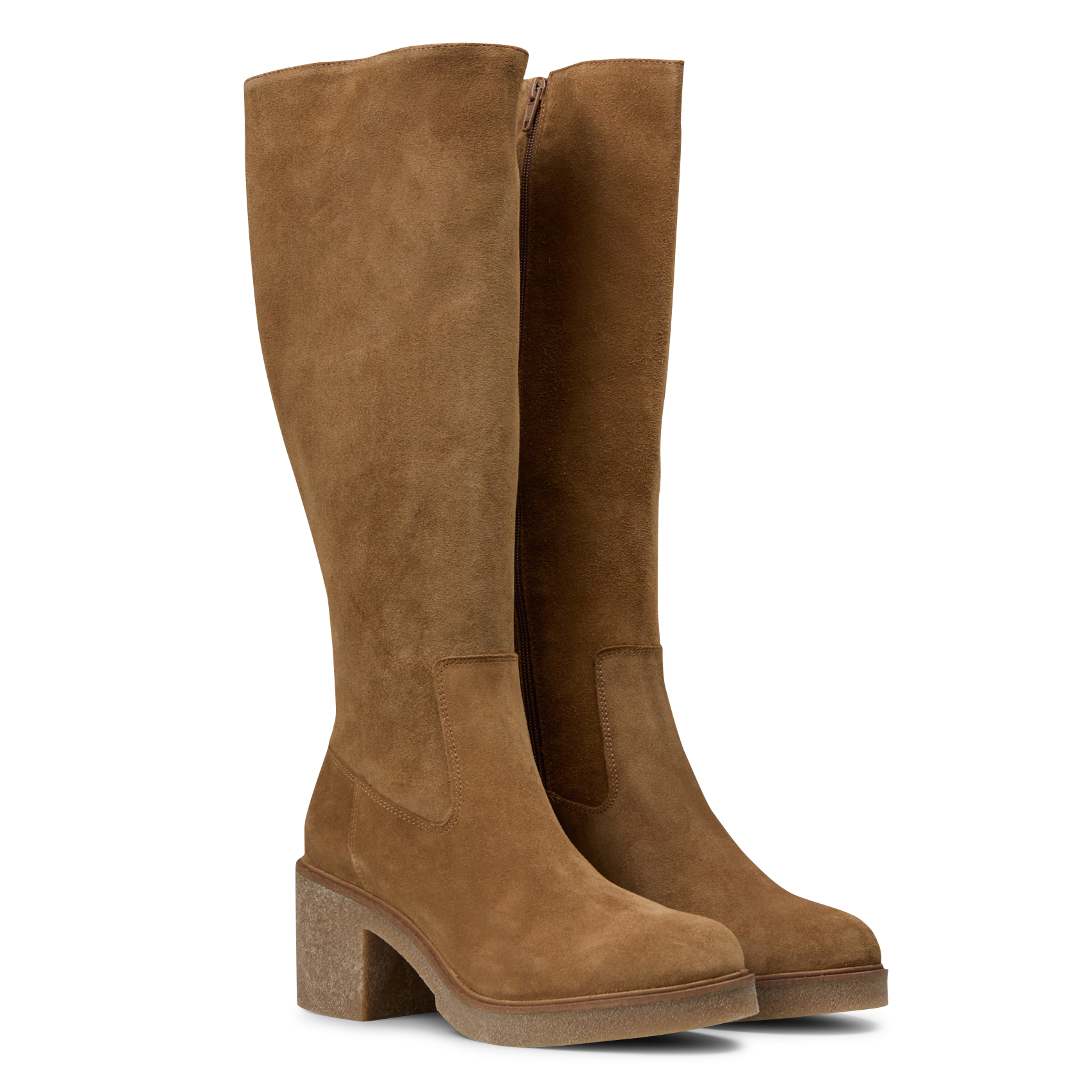 Leren laarzen MELLOW YELLOW Beige