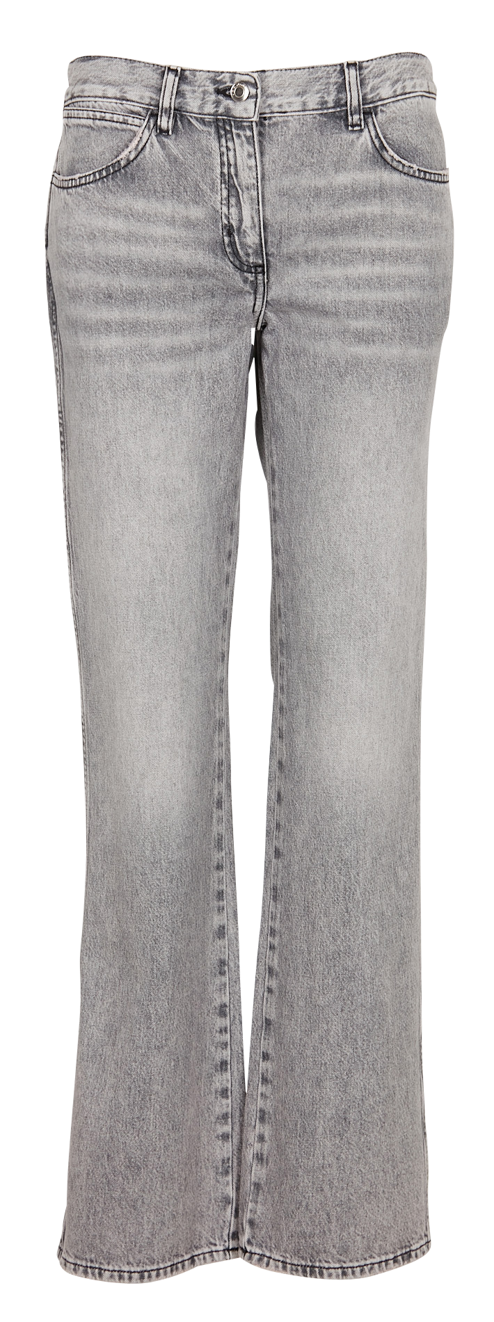 High-rise flared cotton jeans IRO Grey